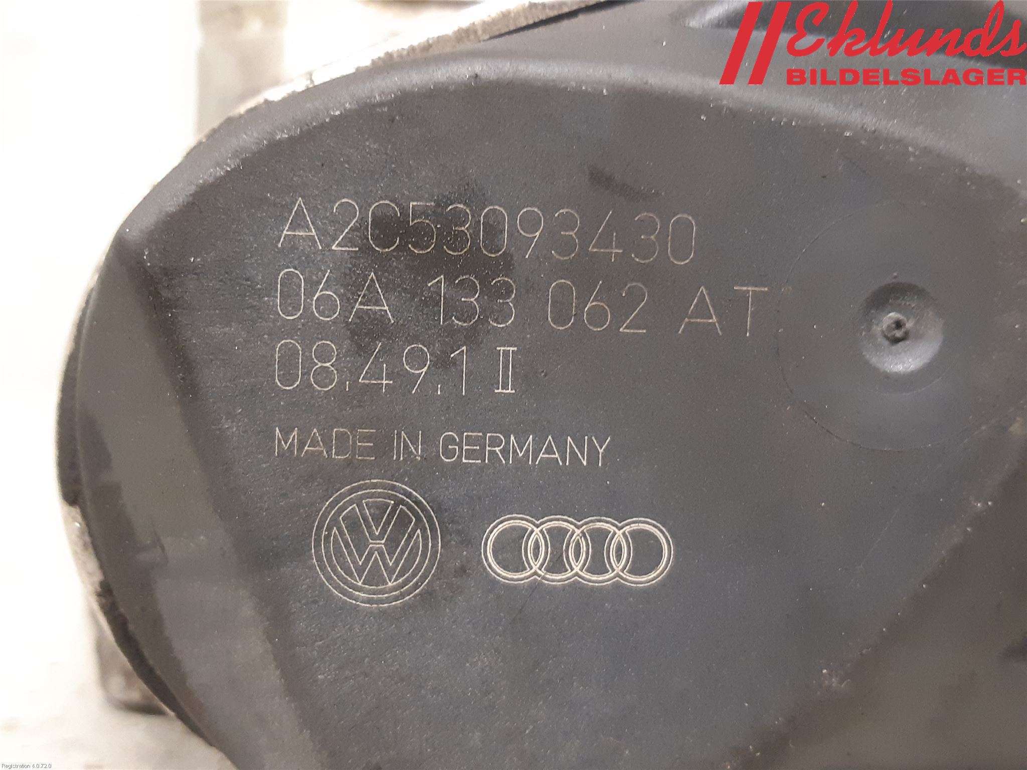 Volkswagen VW GOLF VI 09-13 Injspjällhus