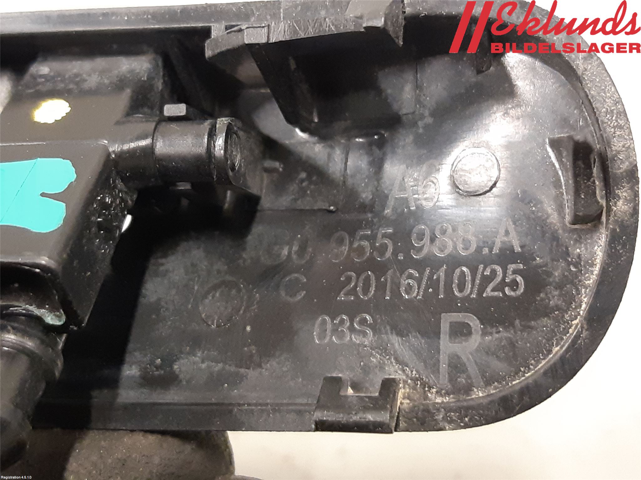 Audi A6/S6 4G 11-18 Spolarmunstycke Rutor