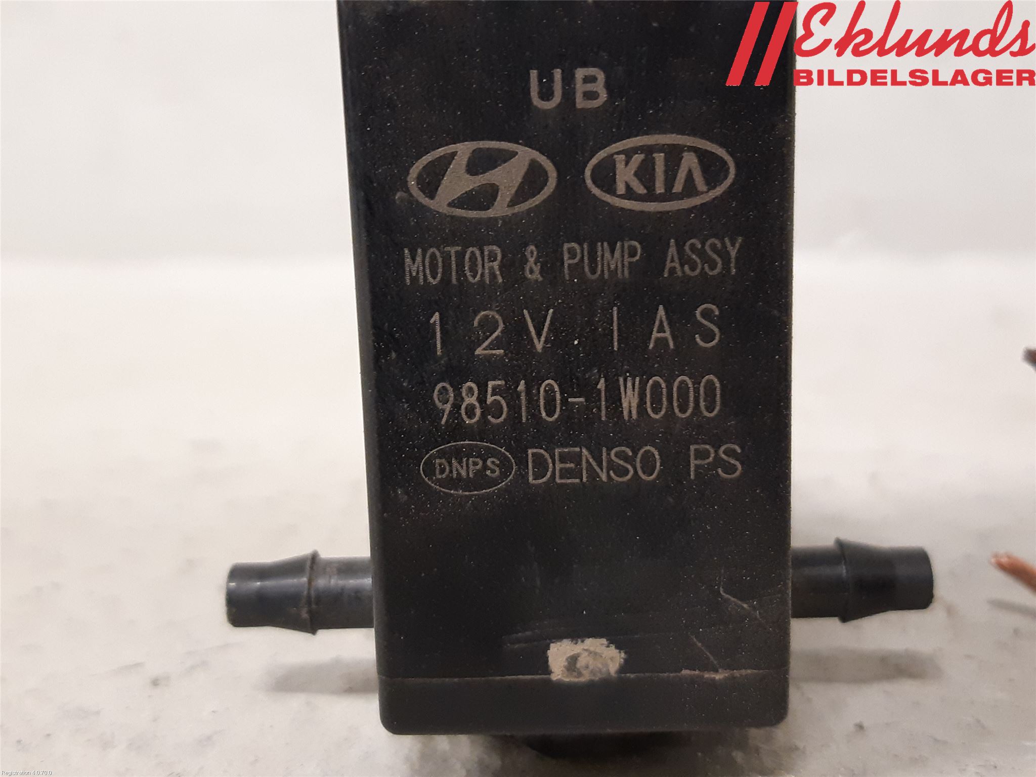 Hyundai i40 08-15 Spolarpump Vindruta