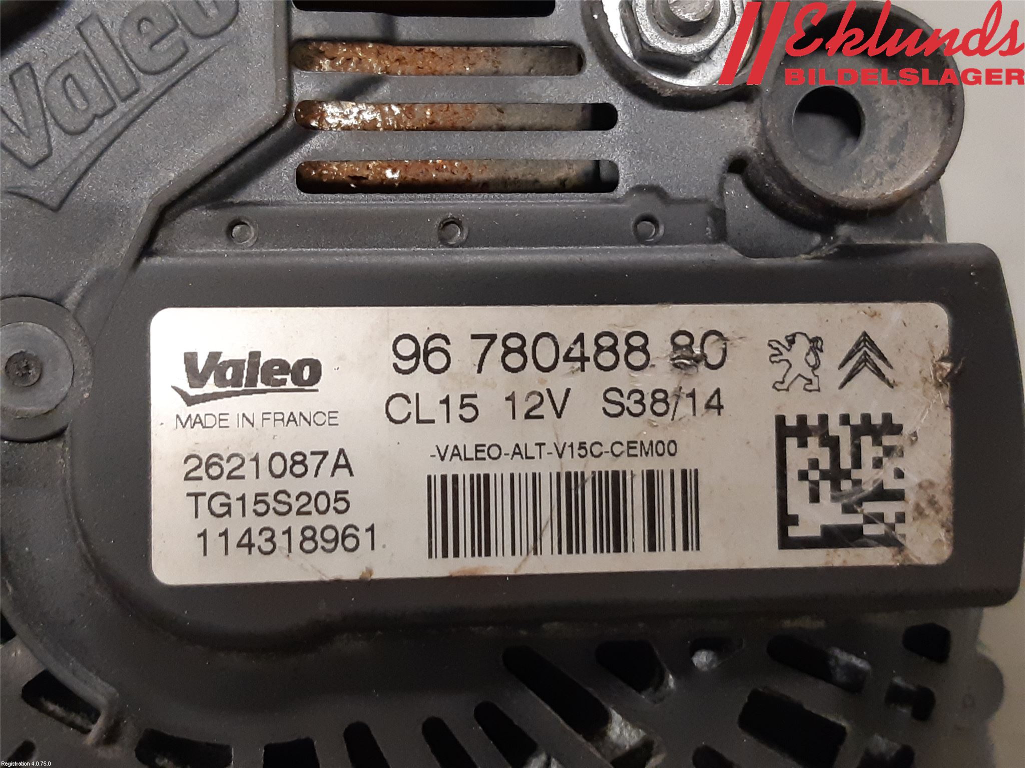 Peugeot EXPERT 07-14 Generator