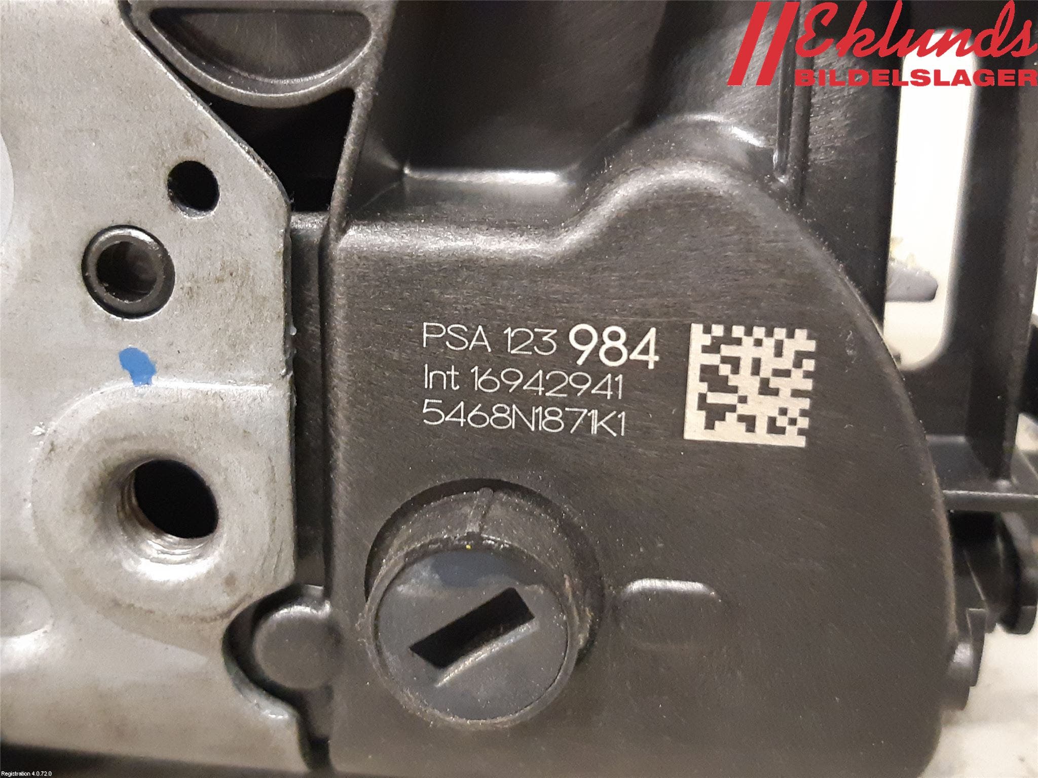 Citroen COTROEN C3 17-24 Låskista-Dörrlås