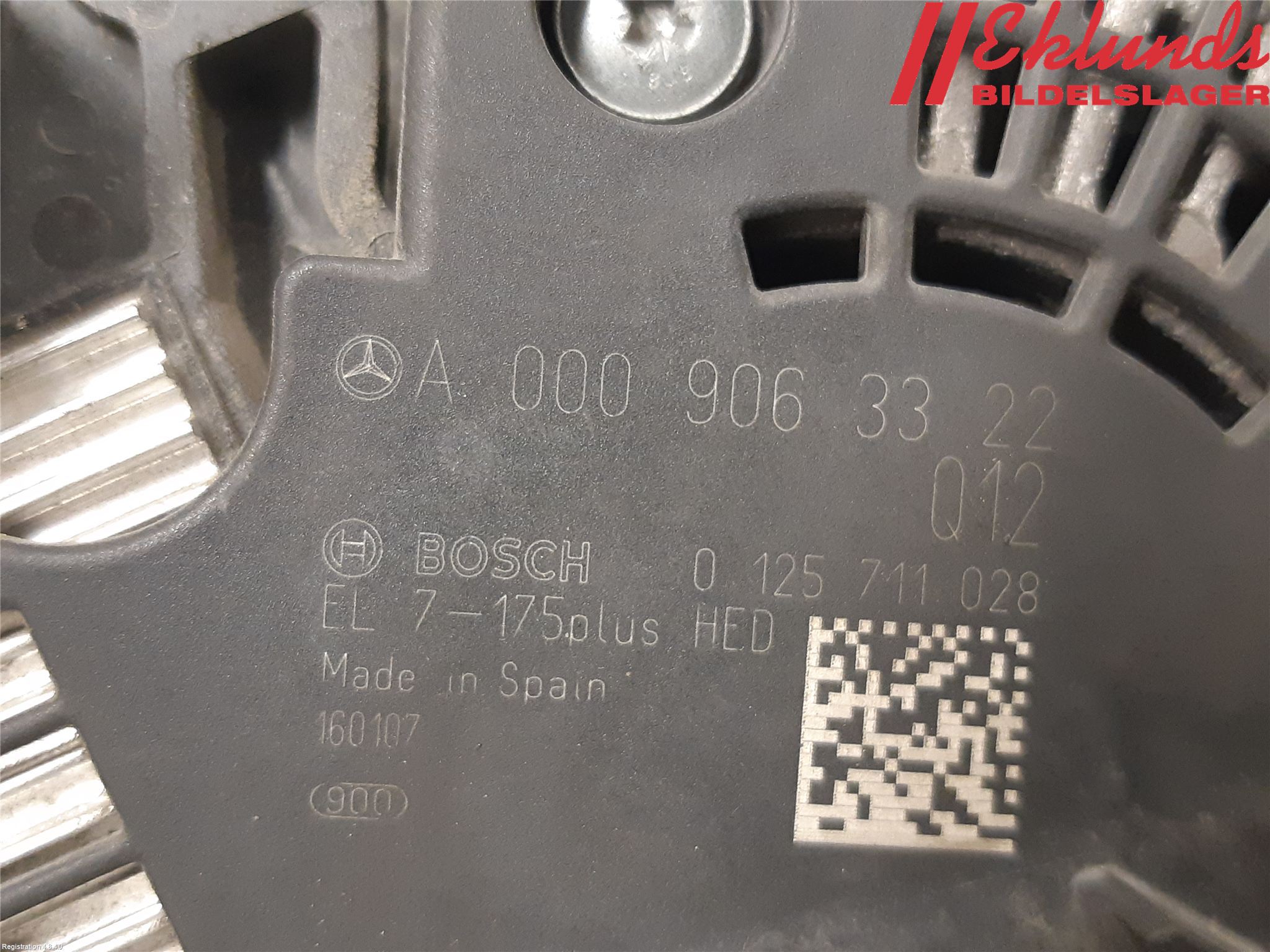Mercedes-Benz MB CLA-KLASS (C117/X117) 13-19 Generator