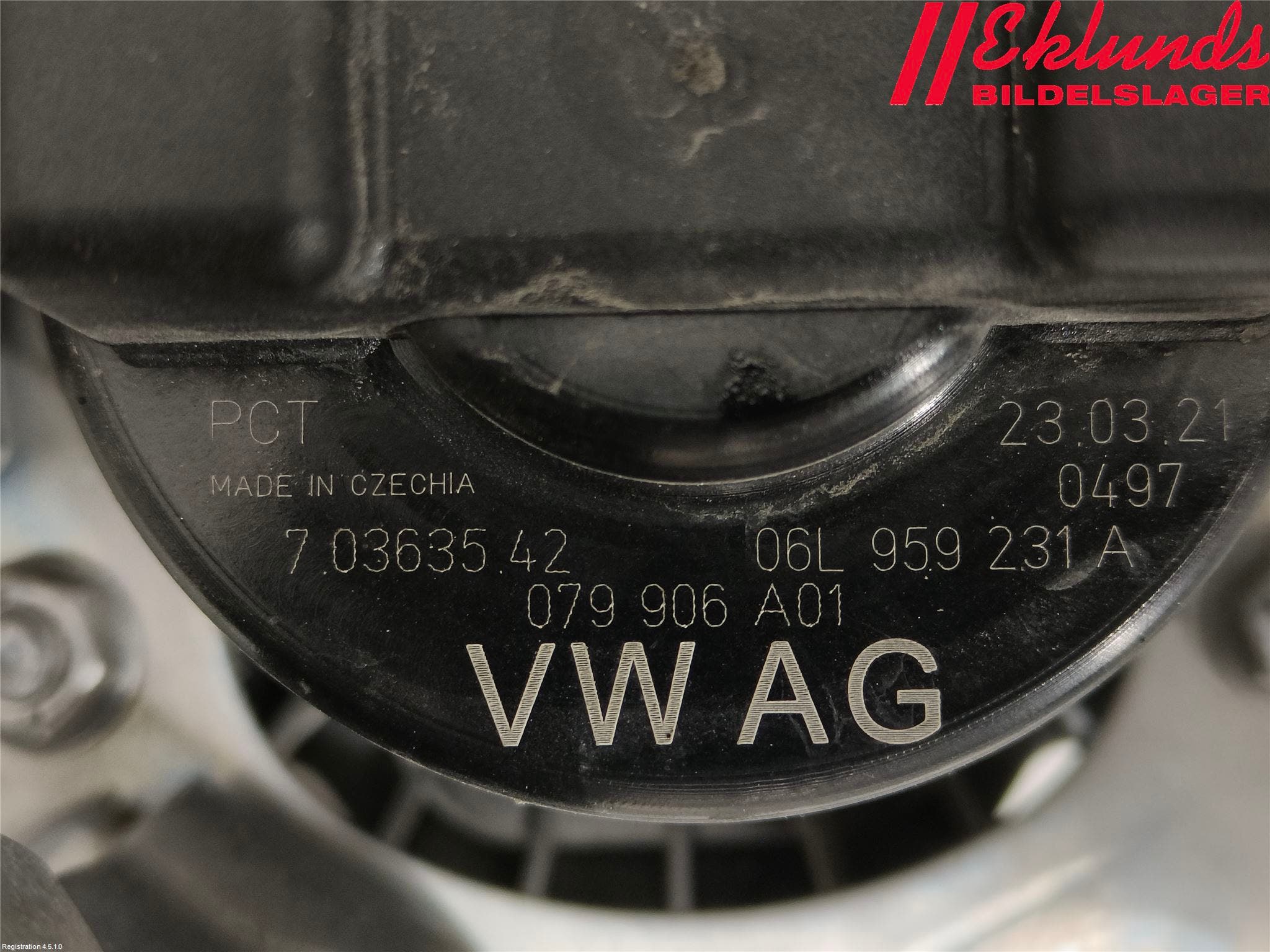 Audi A6 F2/C8 19- Luftpump-Avgasrening