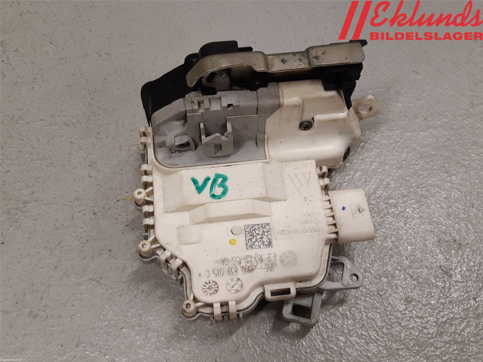 Audi A4 12-15 Låskista-Dörrlås