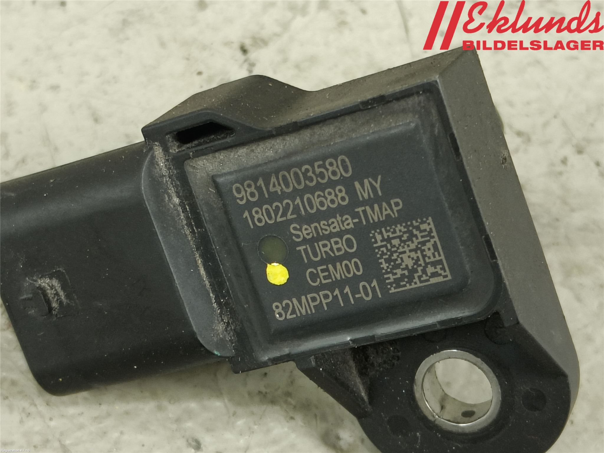 Peugeot 3008 17-24 Givare Laddluftstryck