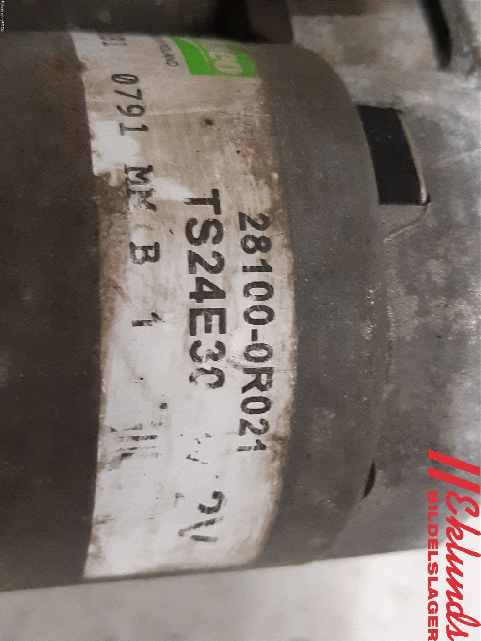 Toyota AVENSIS 09-15 Startmotor Diesel