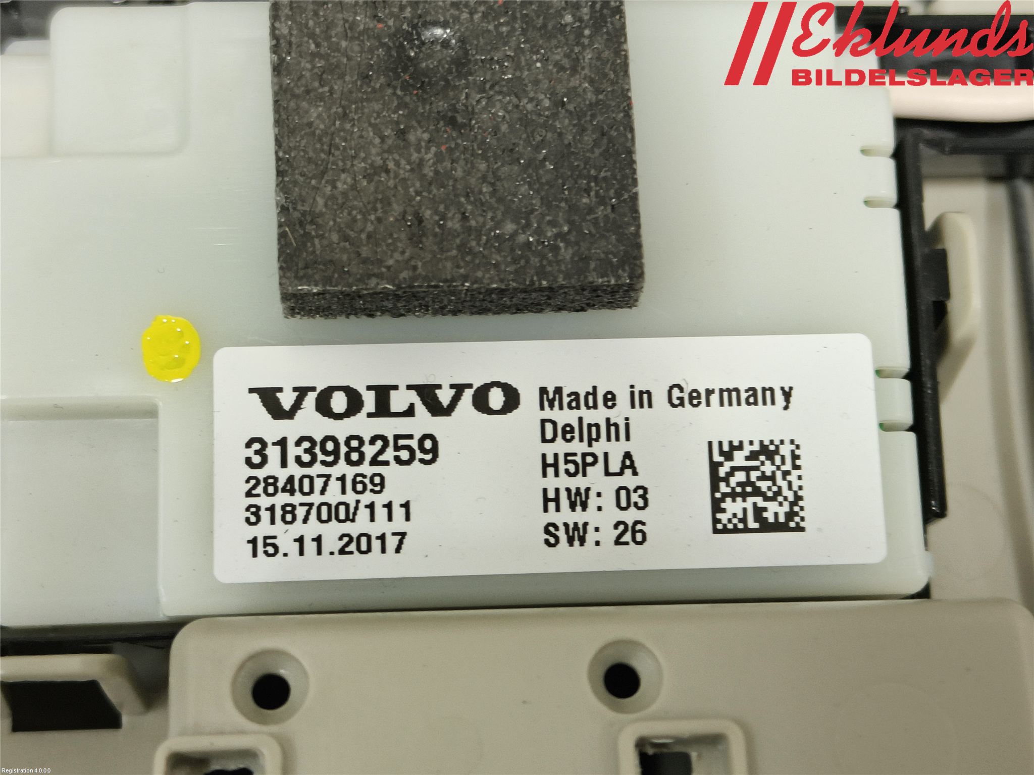 Volvo V40 12-19 Innerbelysning