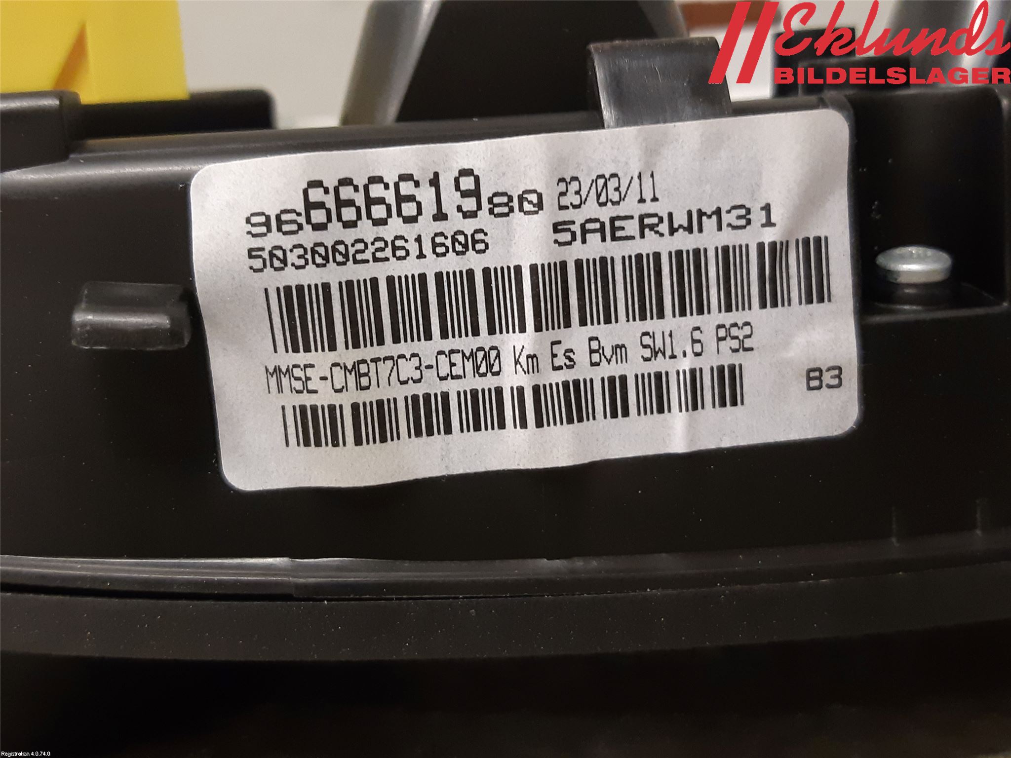 Peugeot RCZ Instrument Komb