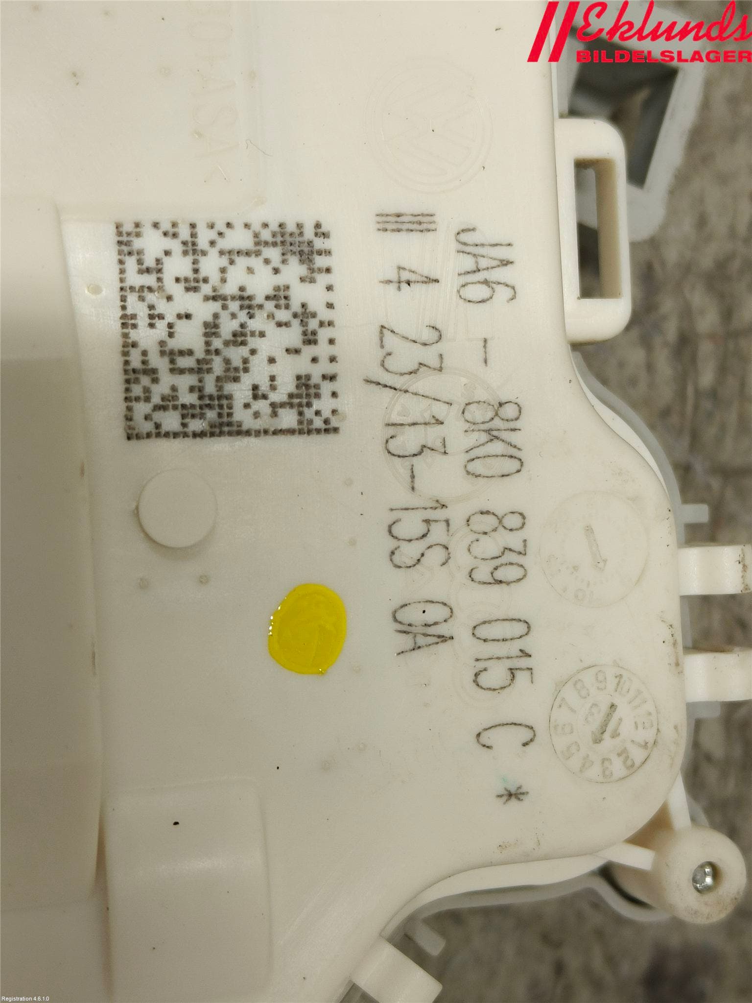 Audi A4 12-15 Låskista-Dörrlås