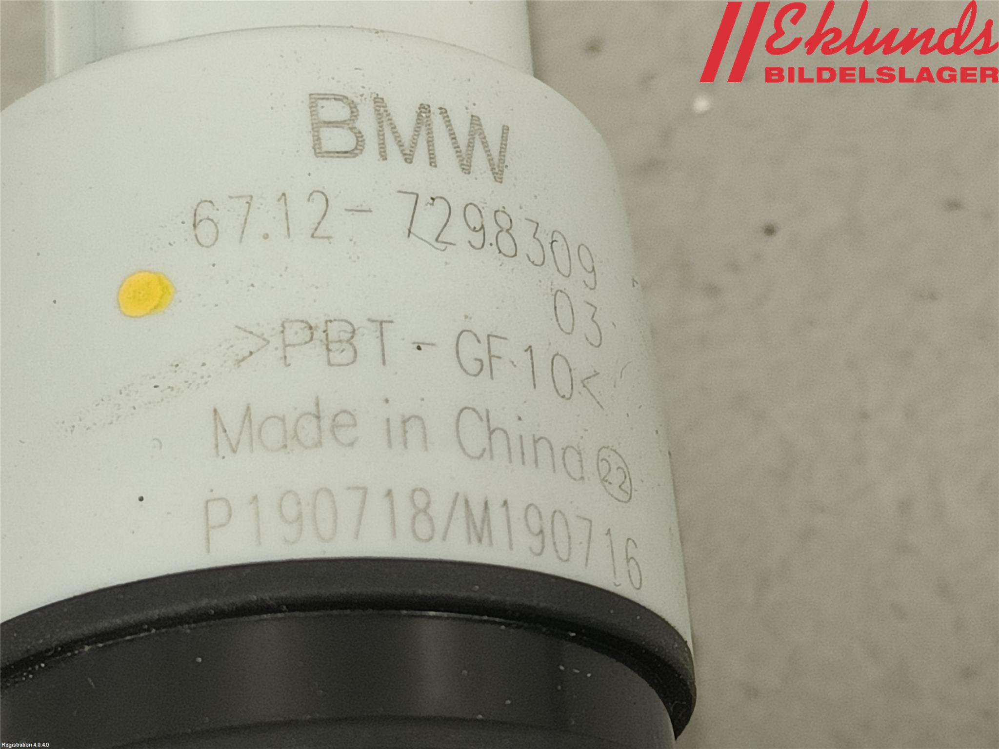 BMW 5 G30/G31/F90 17-23 Spolarpump Vindruta