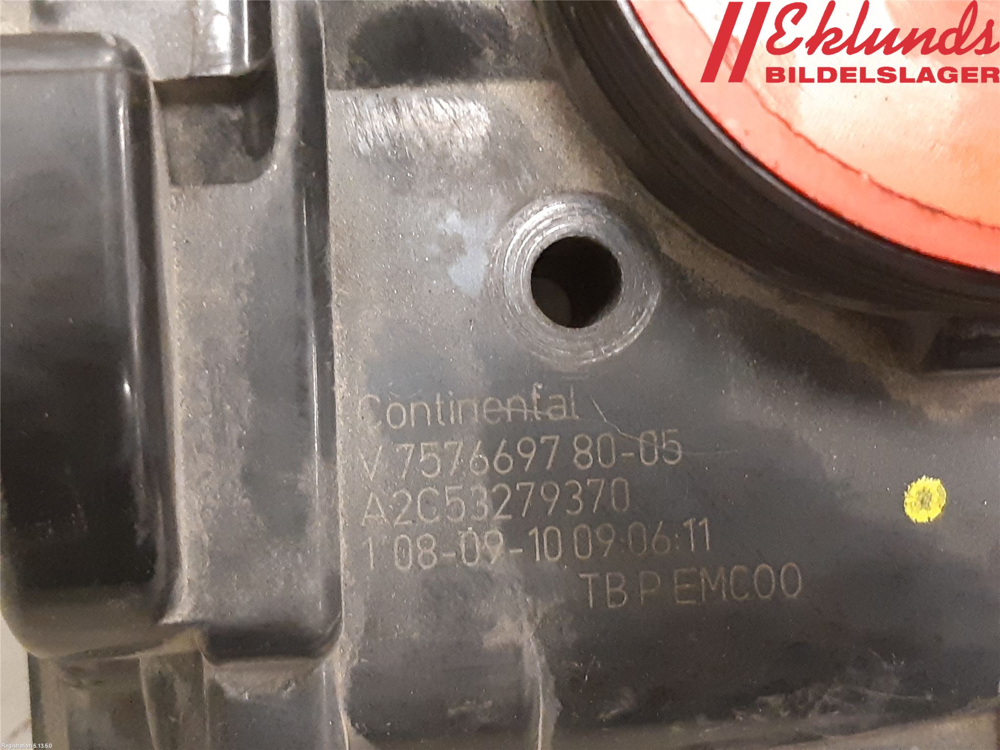 Peugeot 208 12-15 Injspjällhus