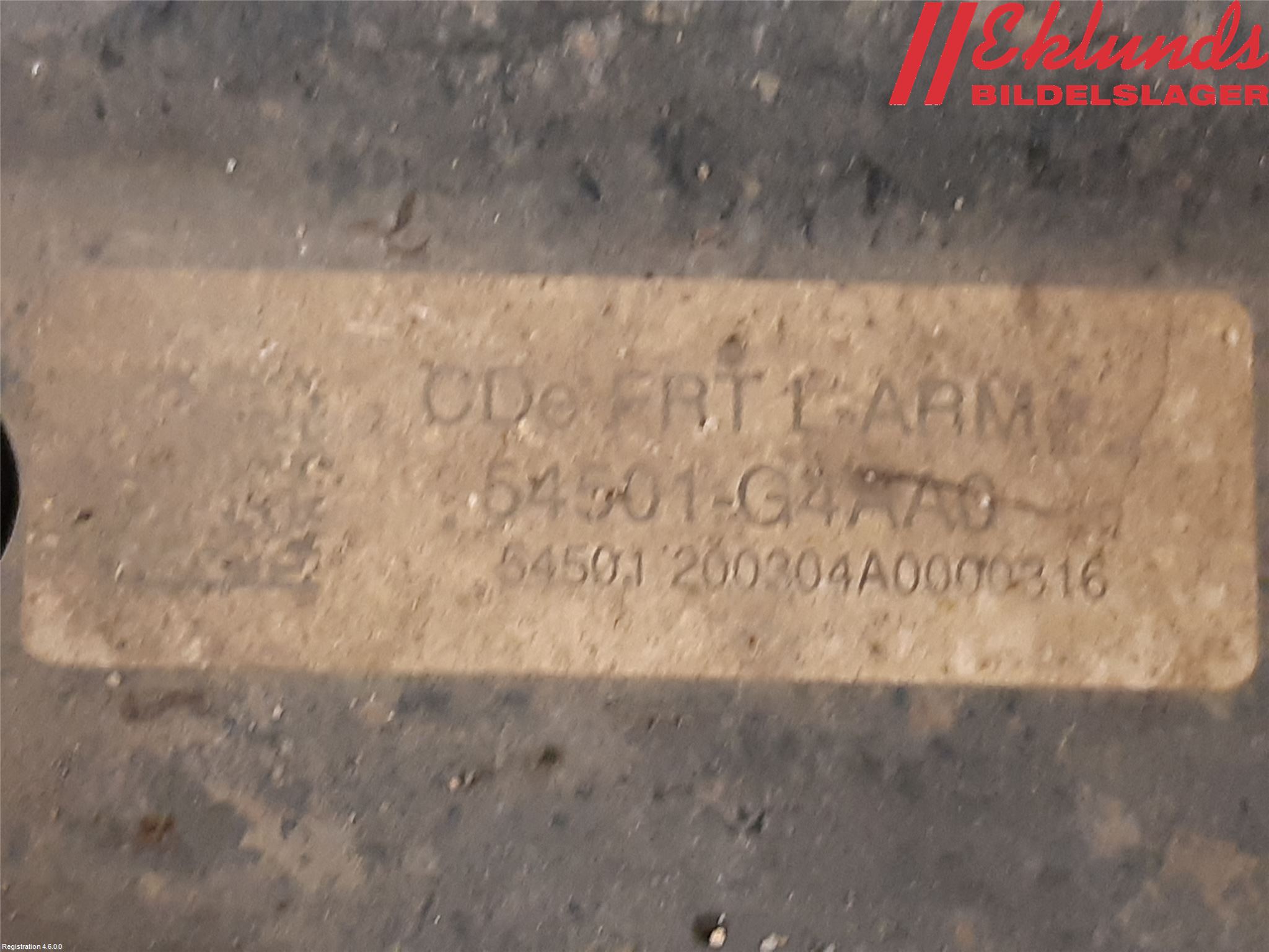 Kia CEED/CEED SW 19- Bärarm Fram Undre Hö