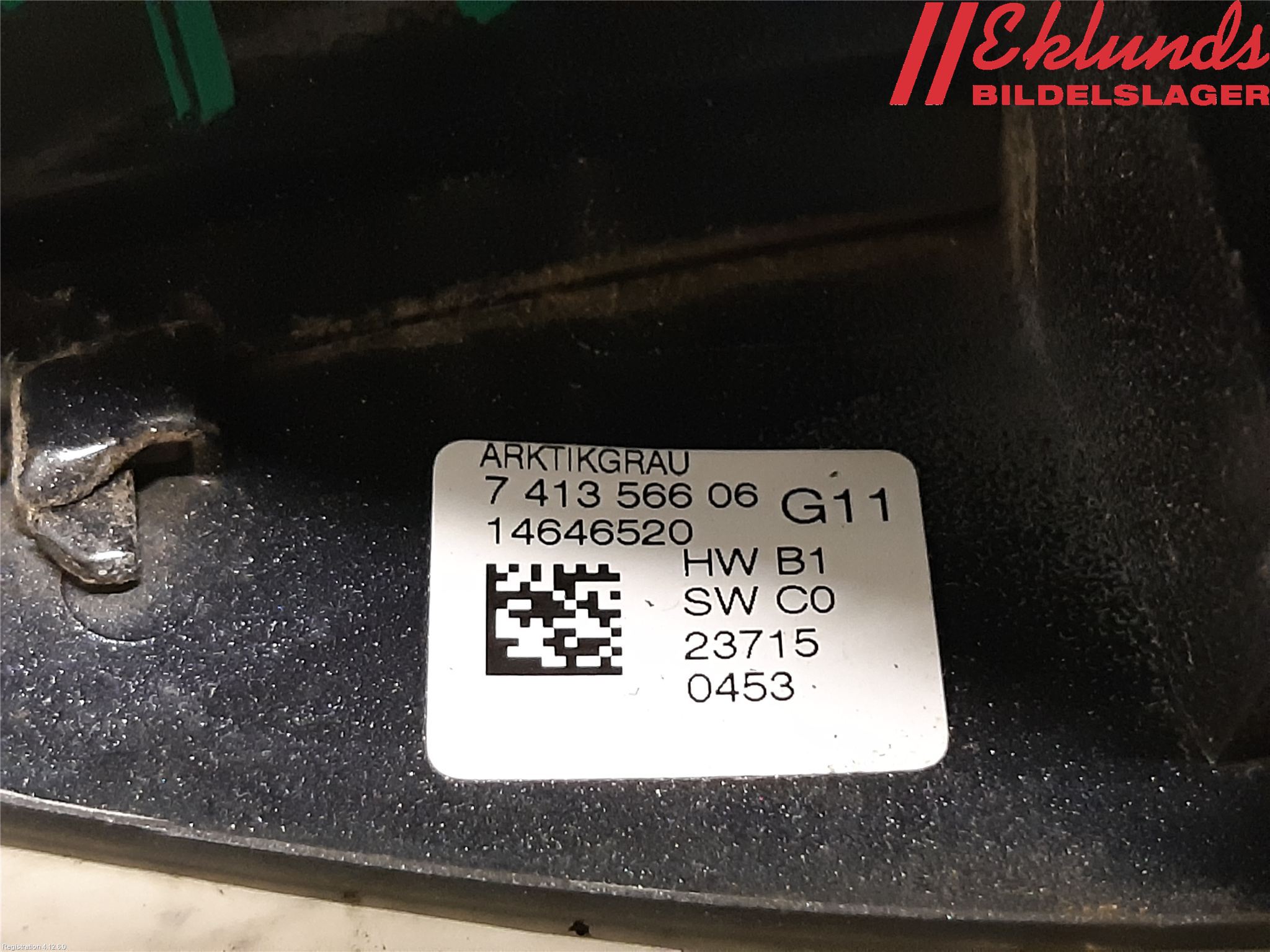 BMW 7 G11/G12 15-22 Dörrhandtag Yttre Hö