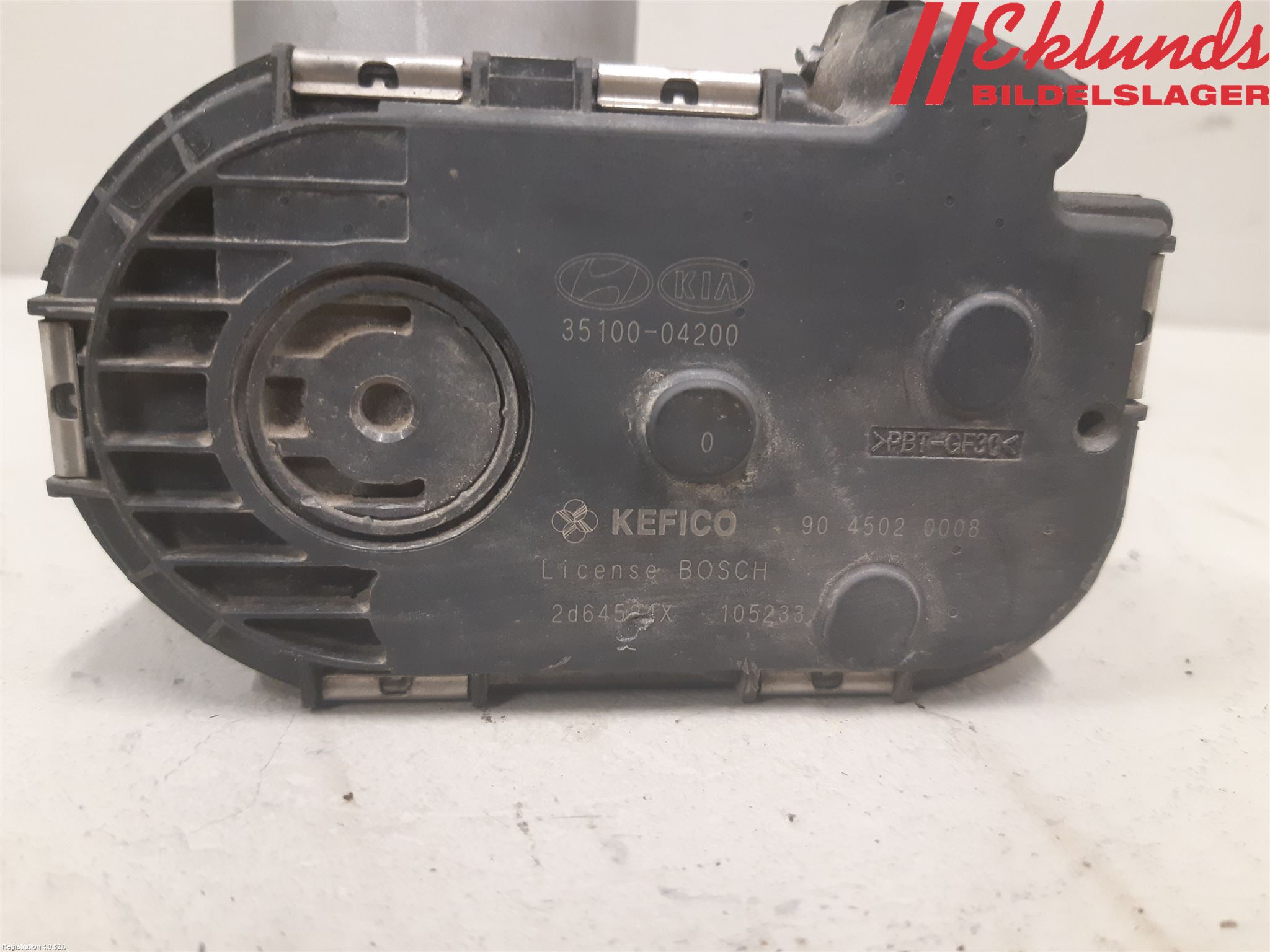 Kia RIO 12-16 Injspjällhus