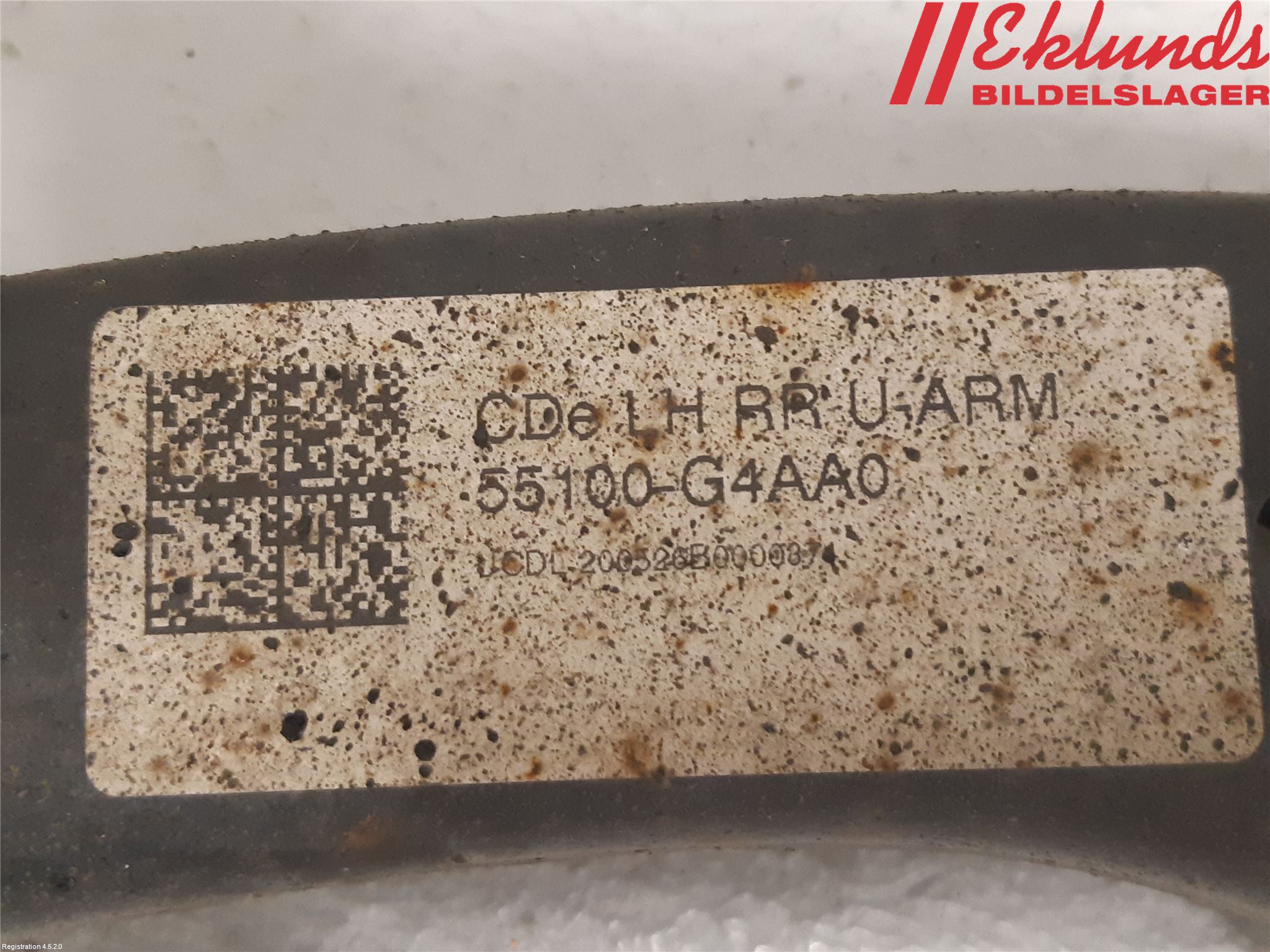 Kia CEED/CEED SW 19- Bärarm Bak Övre Vänster