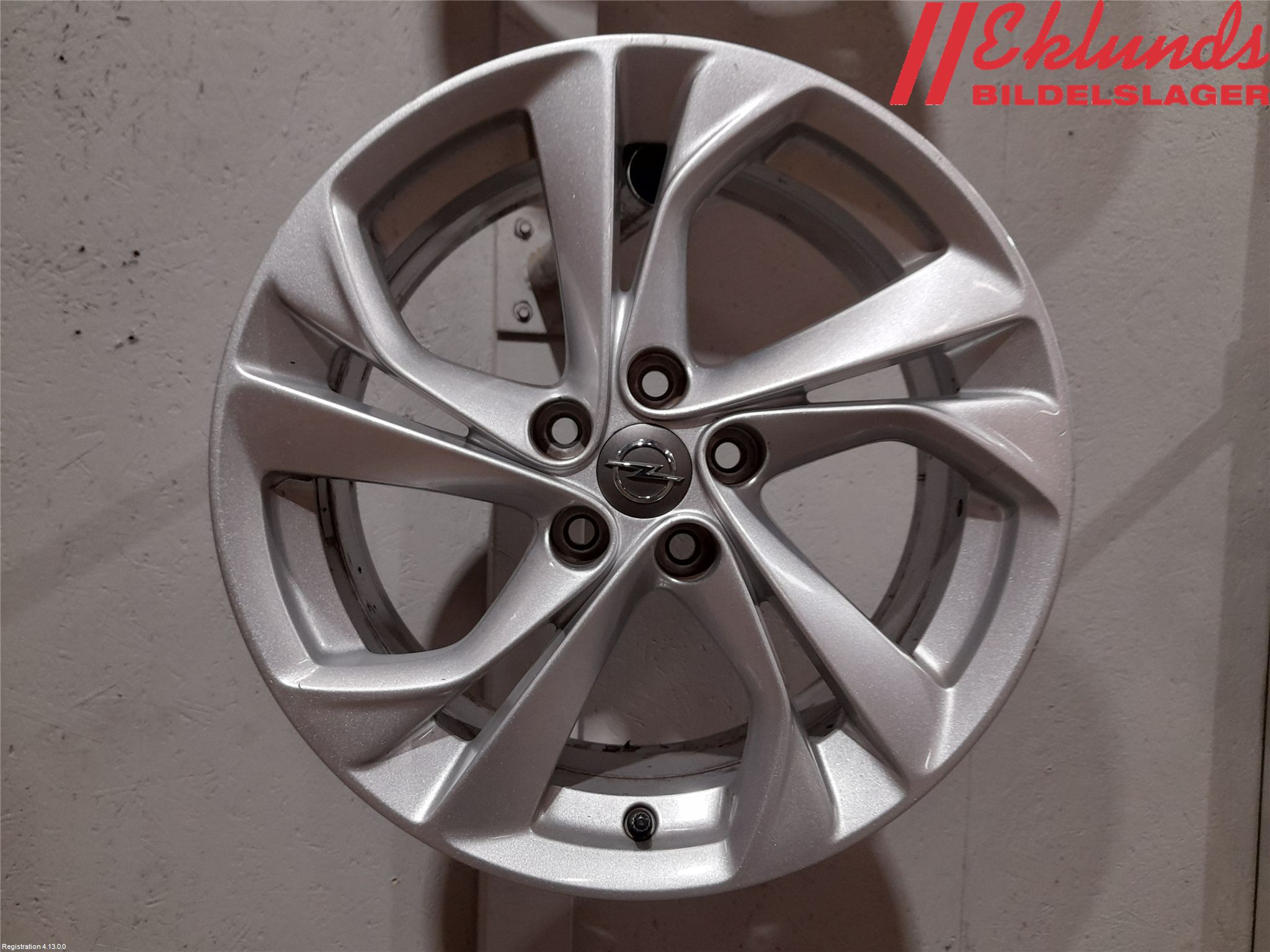 Opel ASTRA K 16-22 Fälgsats Aluminium