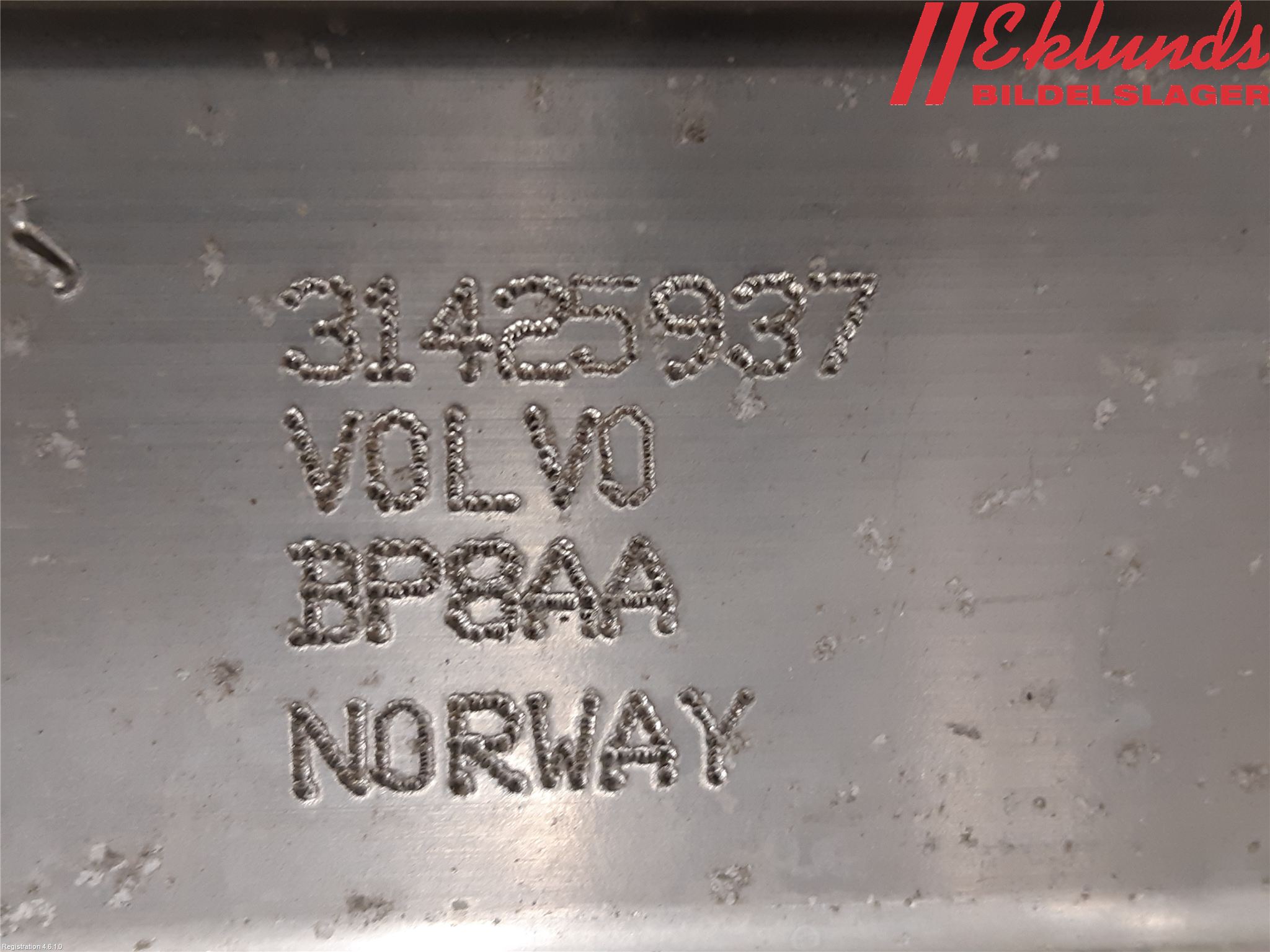 Volvo XC90/RECHARGE 16- Frontplåt