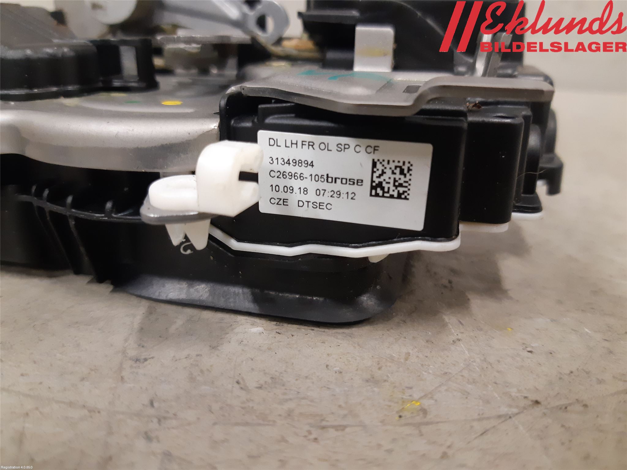 Volvo V90 17->> Låskista-Dörrlås