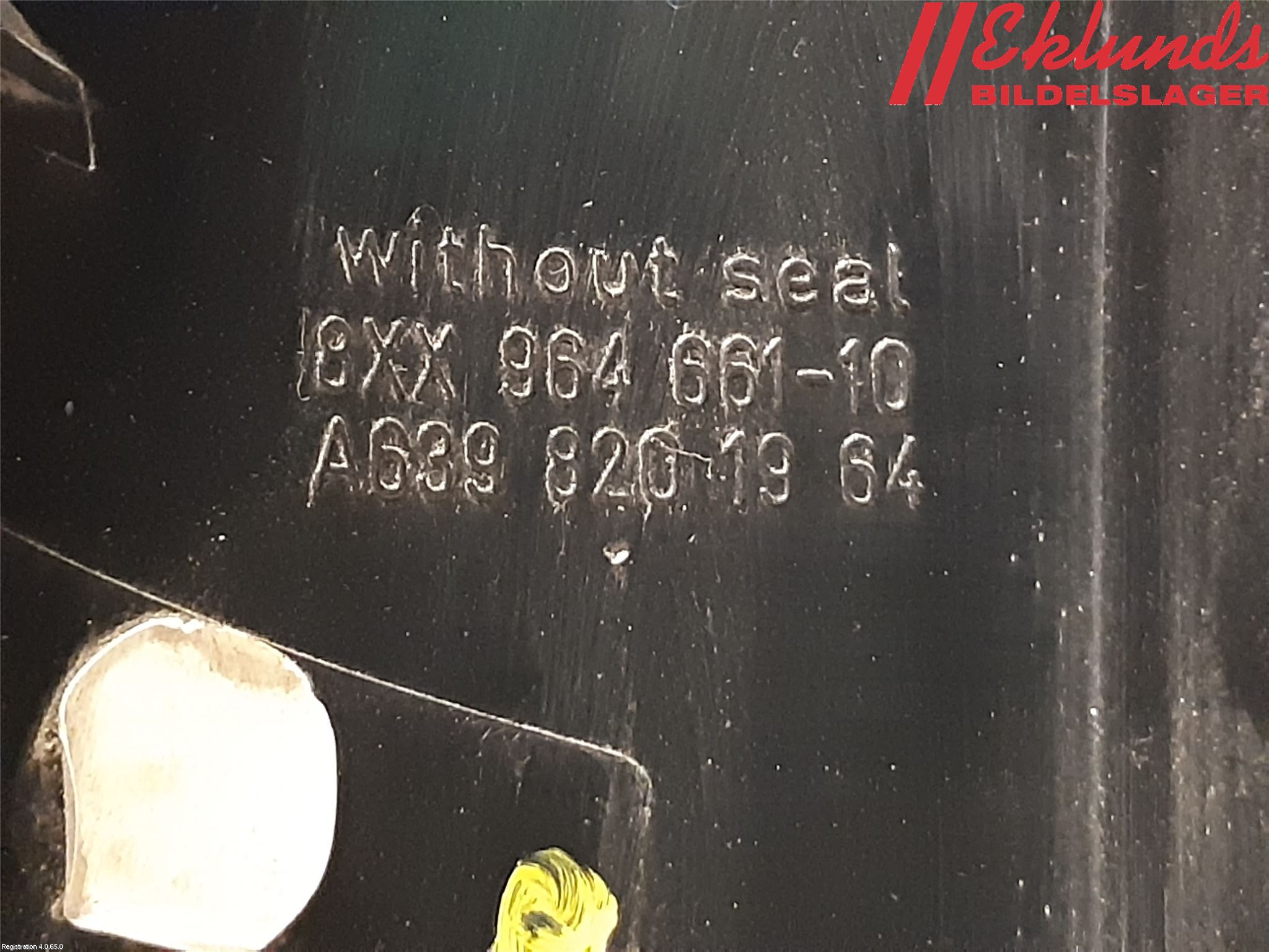 Mercedes-Benz MB VITO/VIANO (W639) 04-14 Dimljus/Reflex Bak