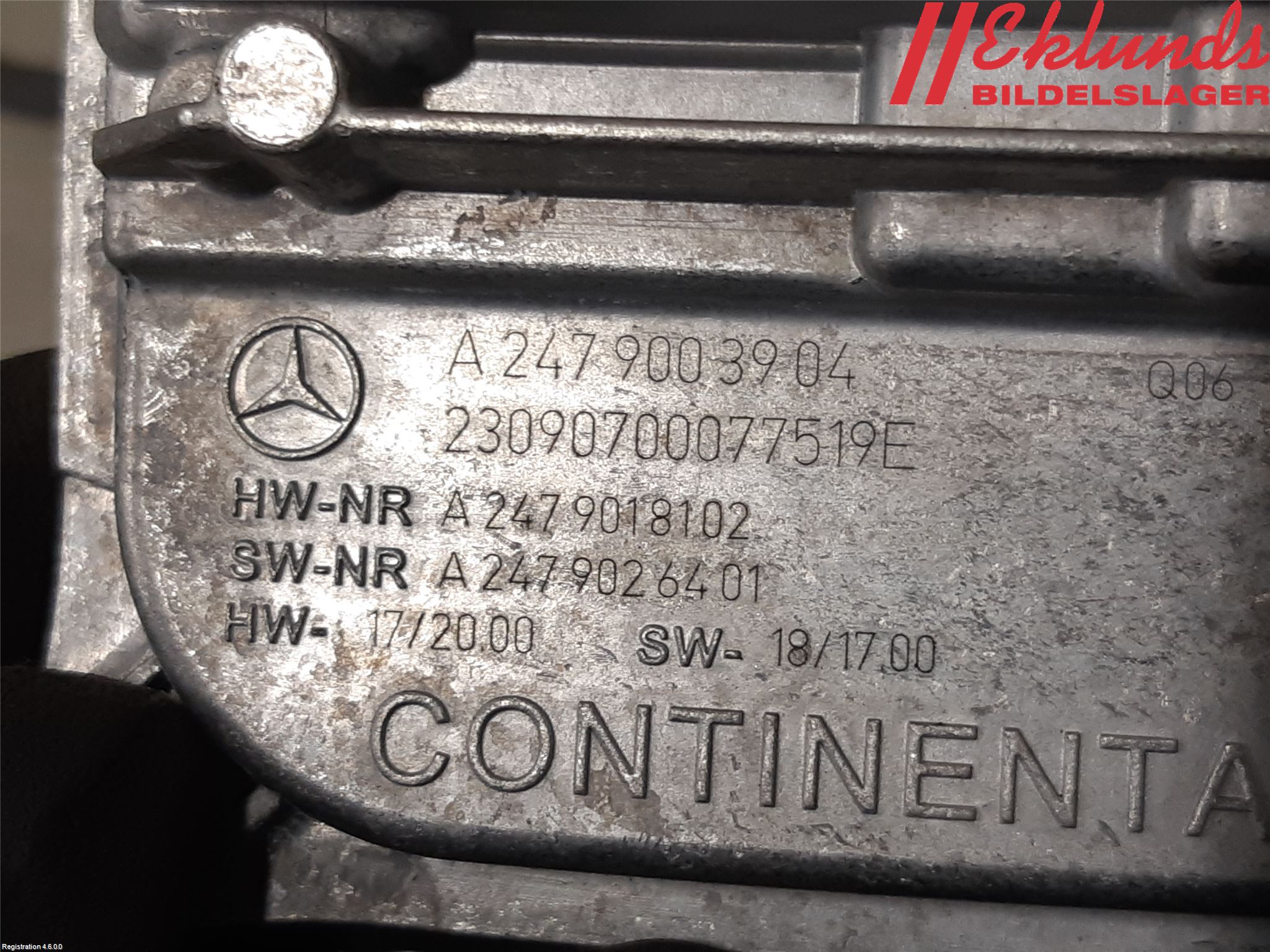 Mercedes-Benz MB SPRINTER (W907/W910) 19- Styrenhet Strålkastare