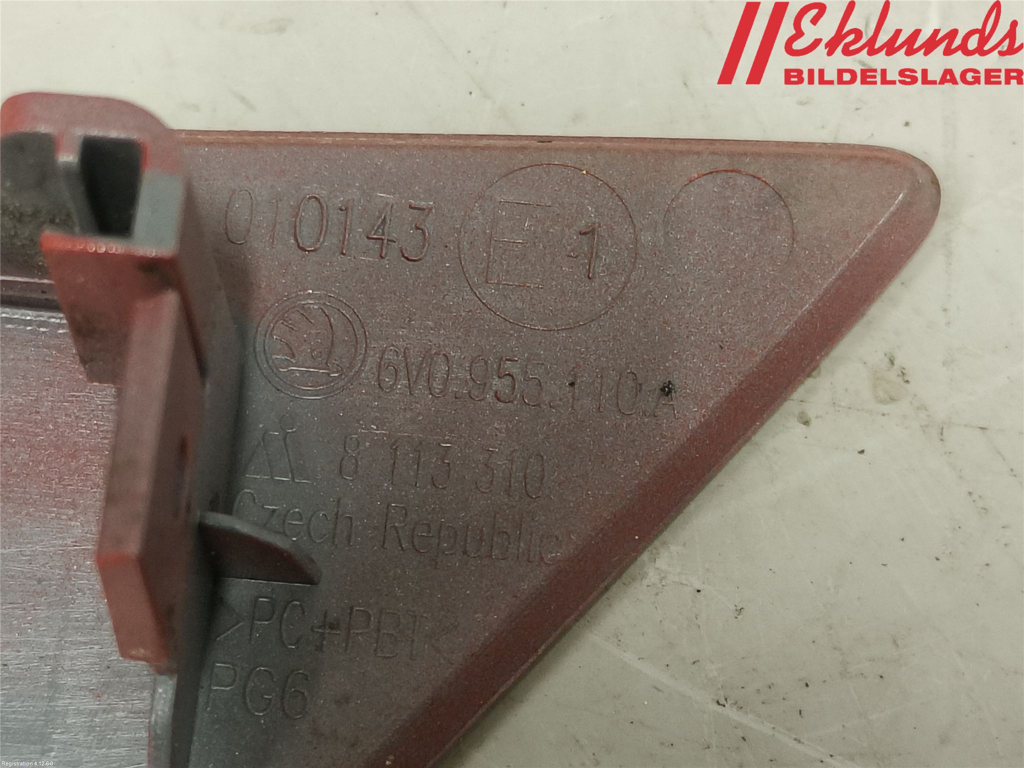 Skoda FABIA 15-21 Stötfångarlist Fram