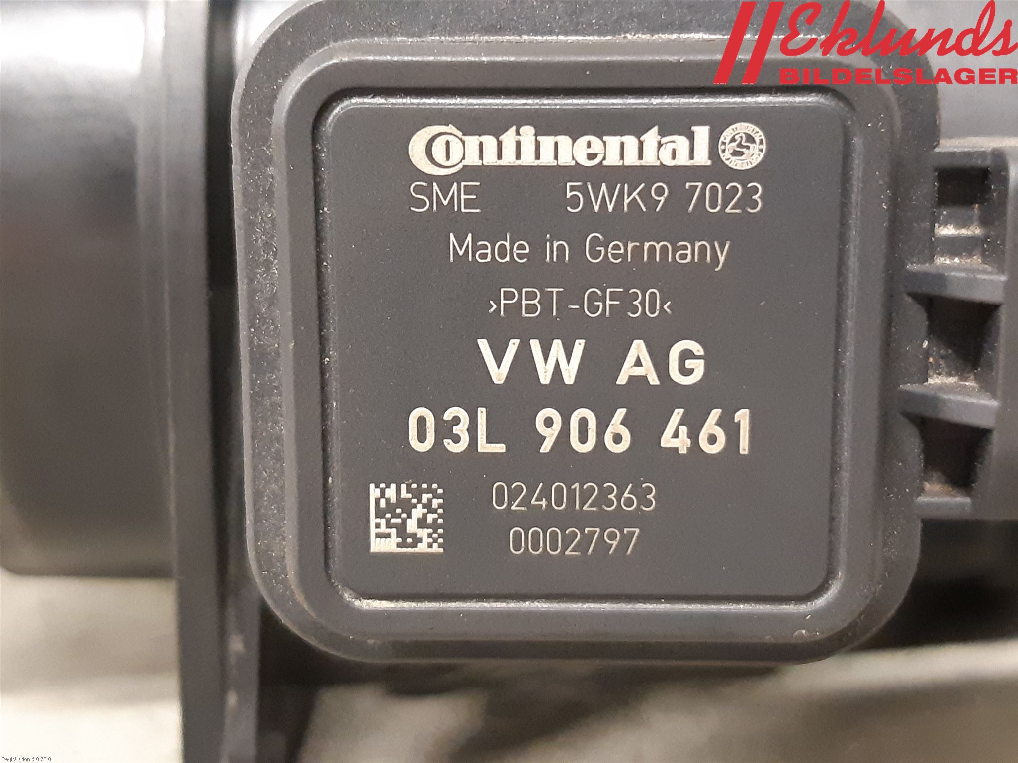 Audi A1/S1 11-18 Injluftmassamätare