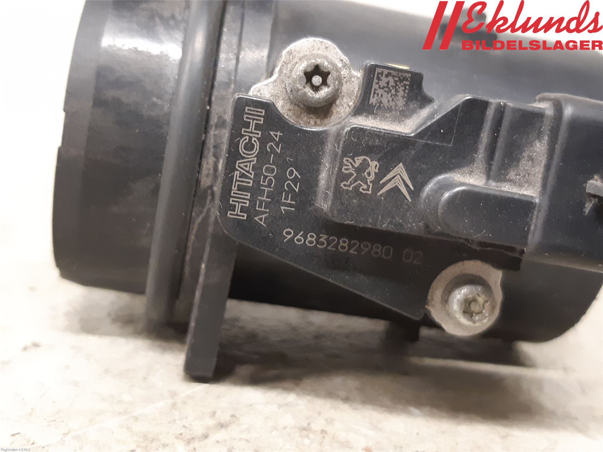 Peugeot 207 Injluftmassamätare
