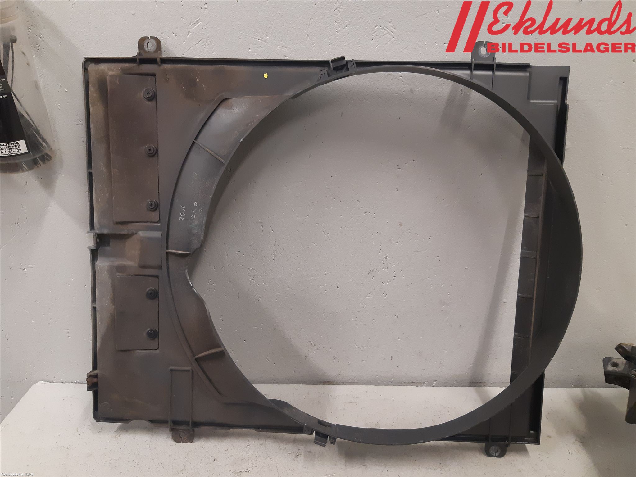 Fiat FULLBACK 16-19 Kylfläktkåpa