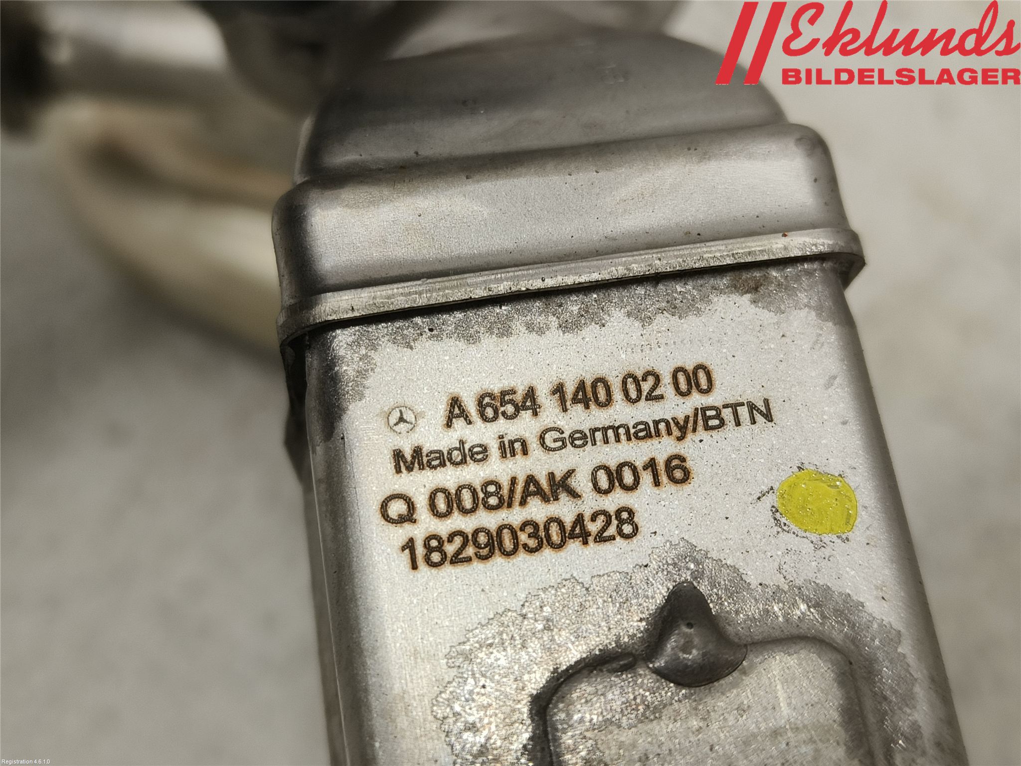 Mercedes-Benz MB C-KLASS (W205) 14-21 Avgaskylare