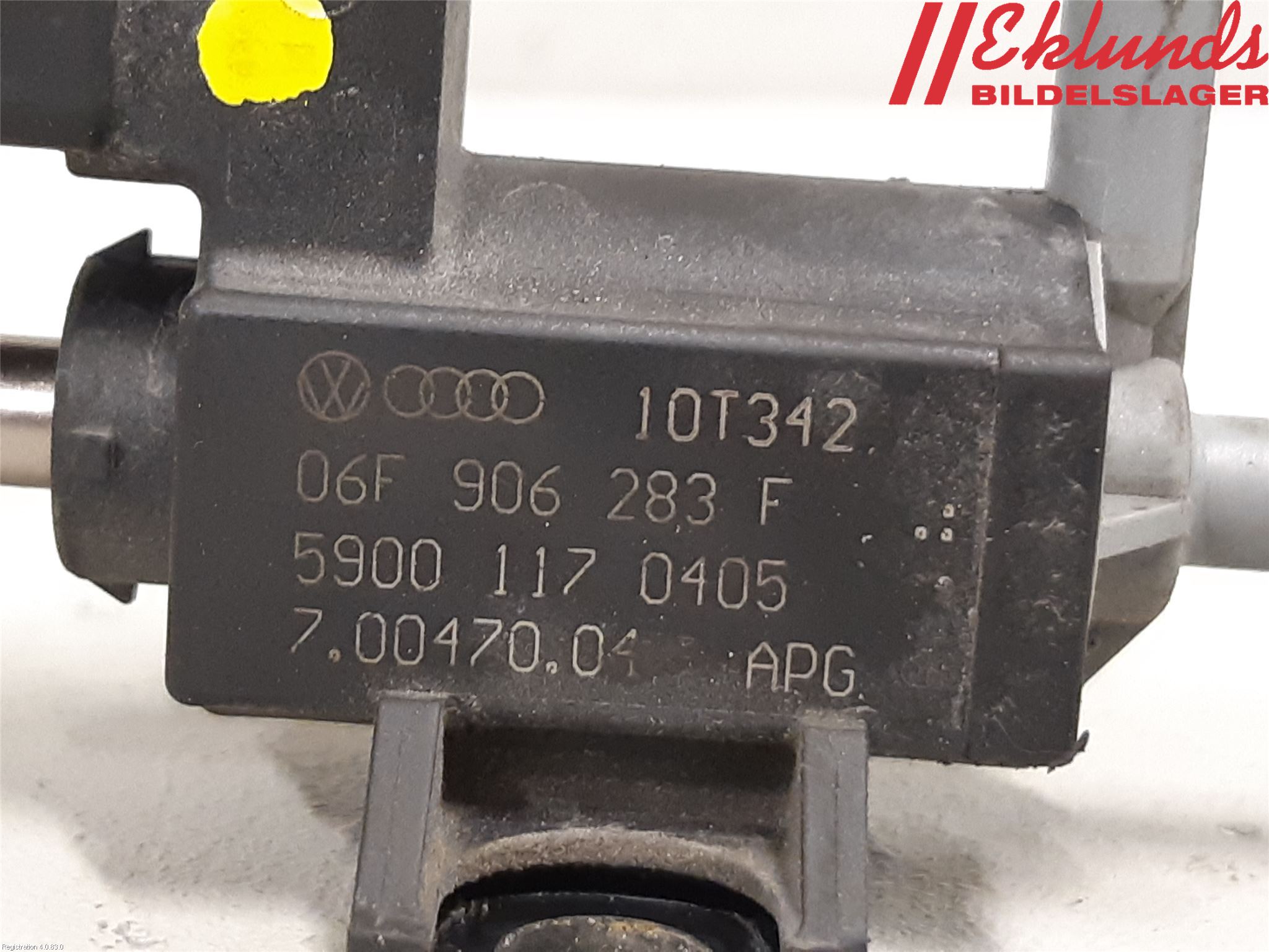 Skoda SUPERB 09-15 Magnetventil Laddtryck