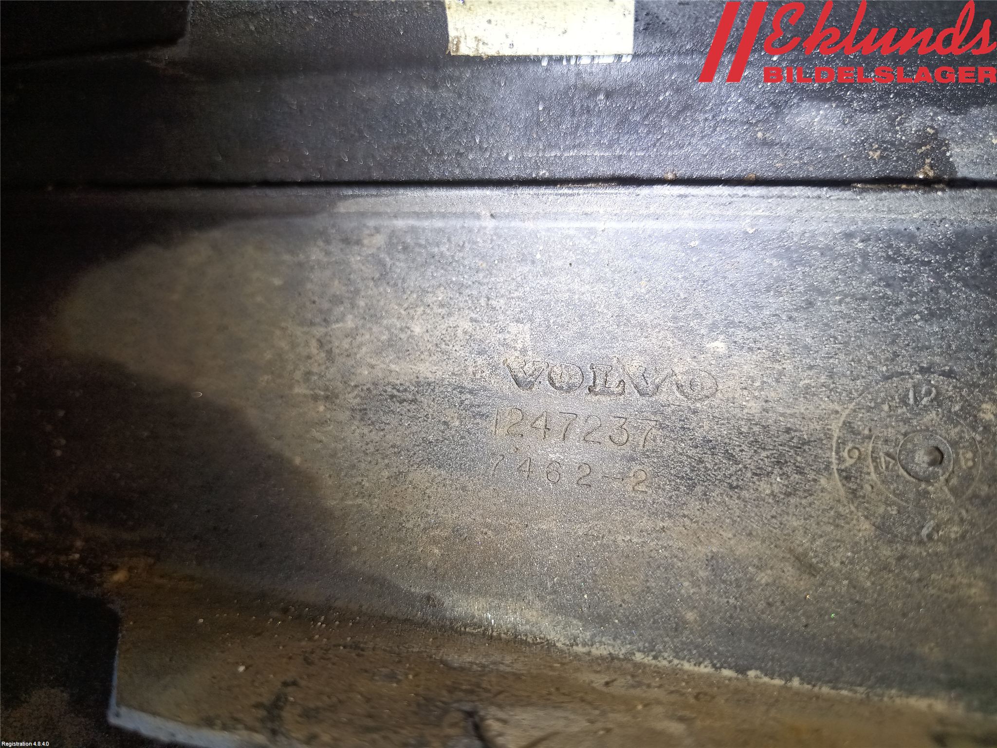 Volvo 260 75-78 Stötfångarbeklädnad Bak