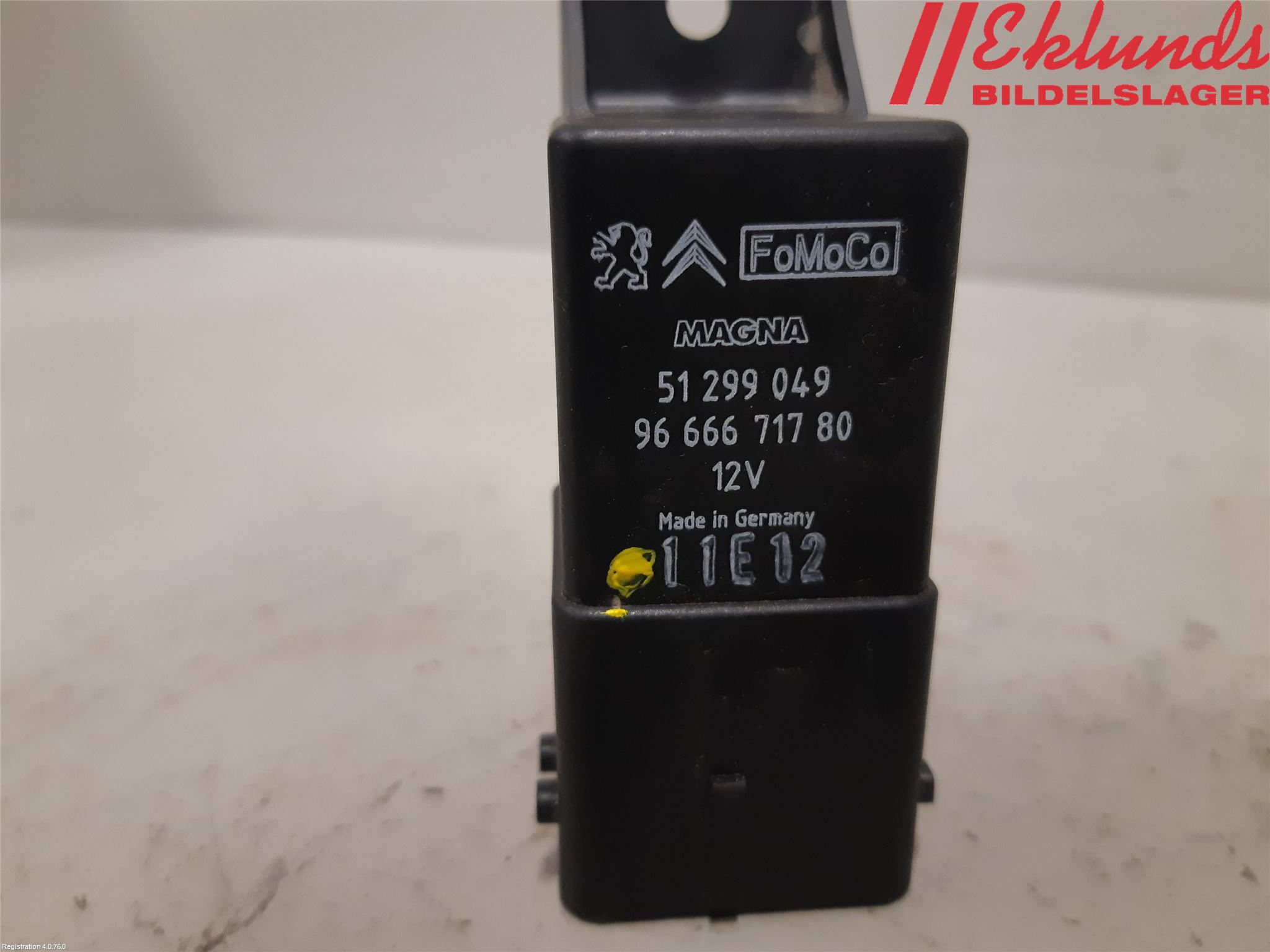 Volvo V60 11-13 Relä Glödning Diesel