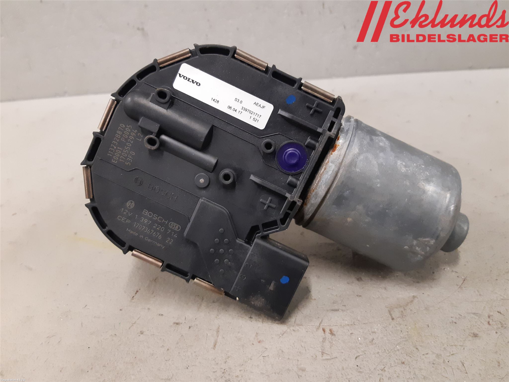 Volvo V90 17->> Torkarmotor Vindruta