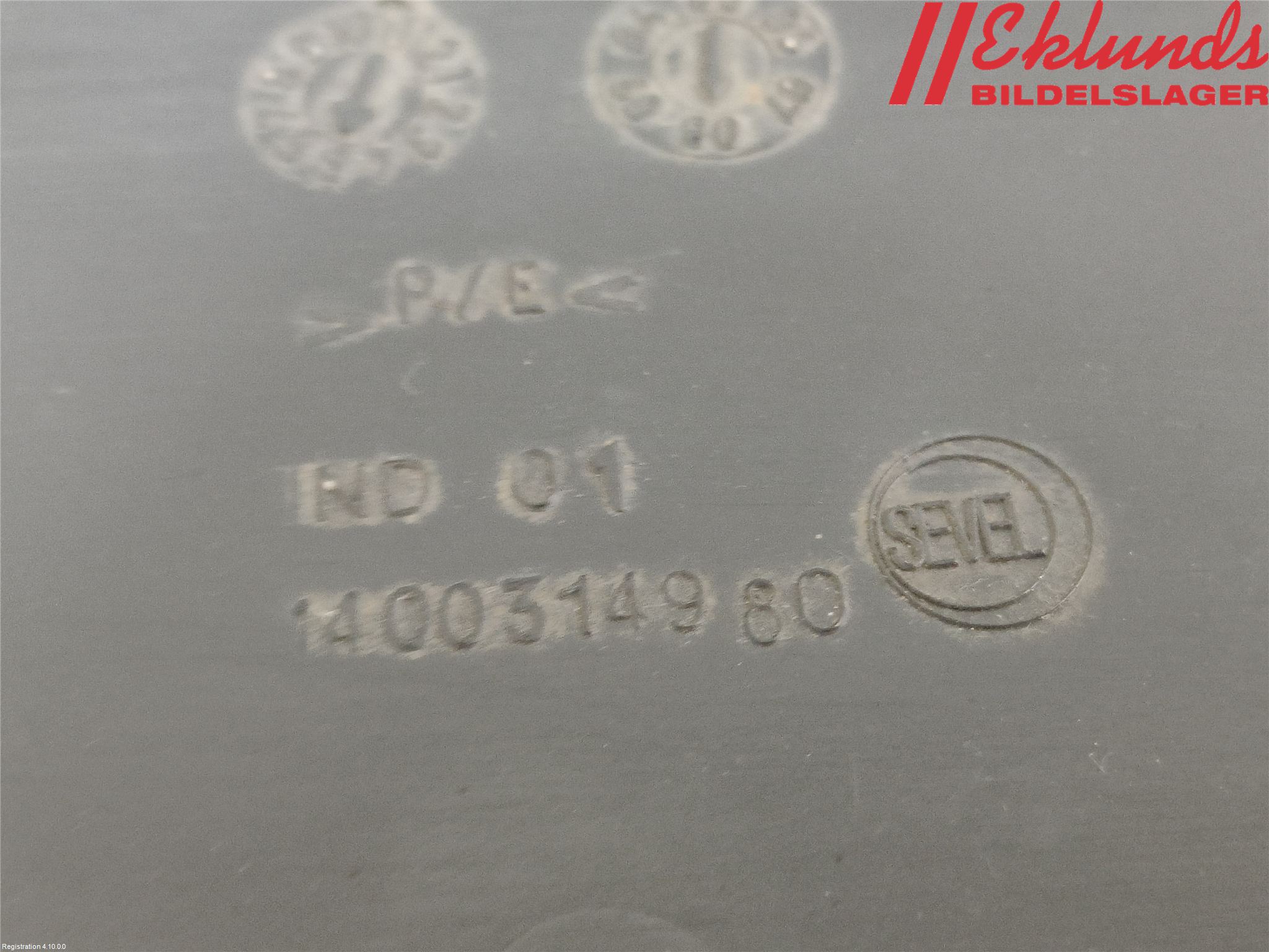 Citroen JUMPY 07-16 Deflektor Plåt-Plast Kylning