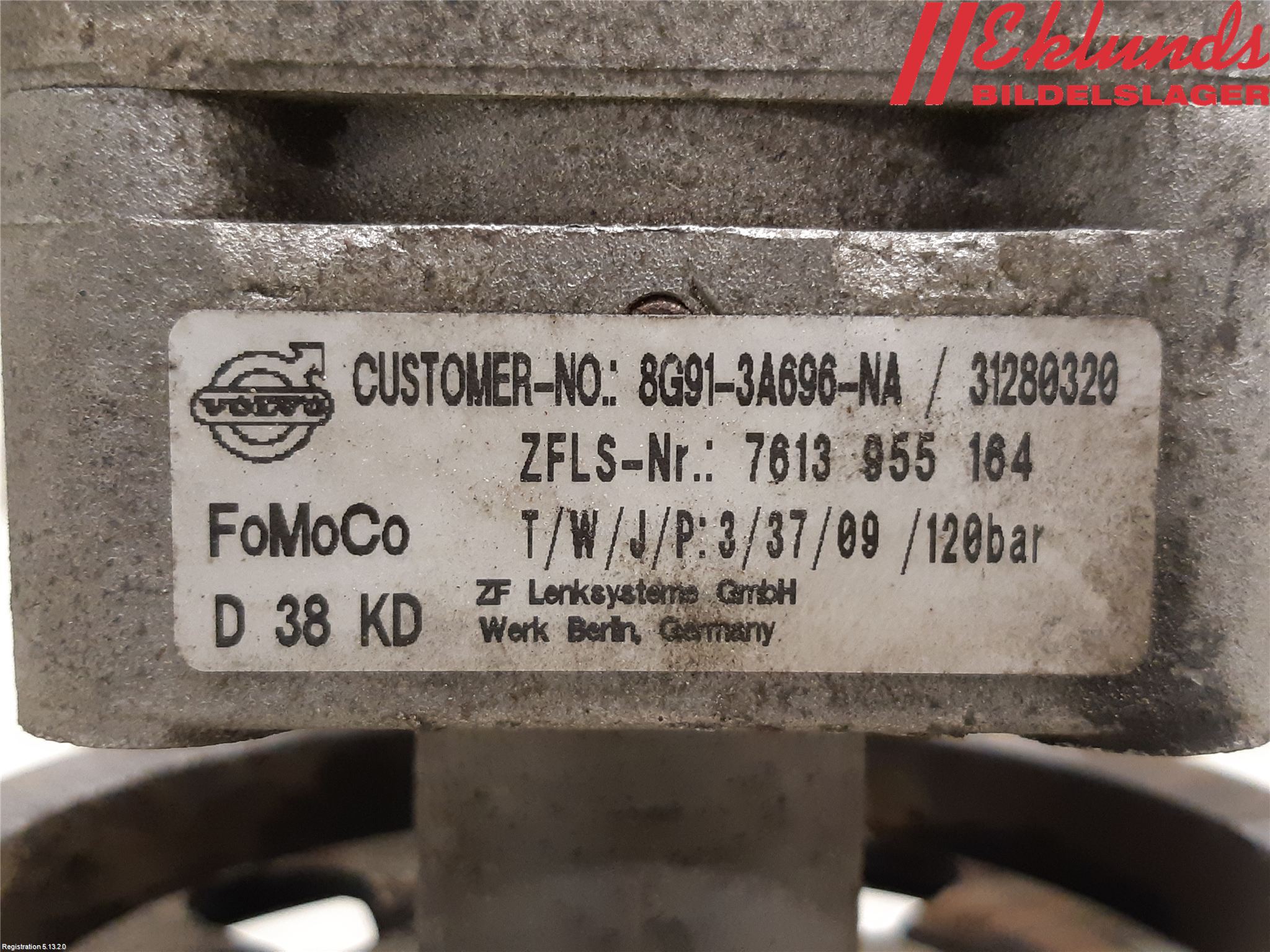 Volvo V70 08-13 Styrservopump