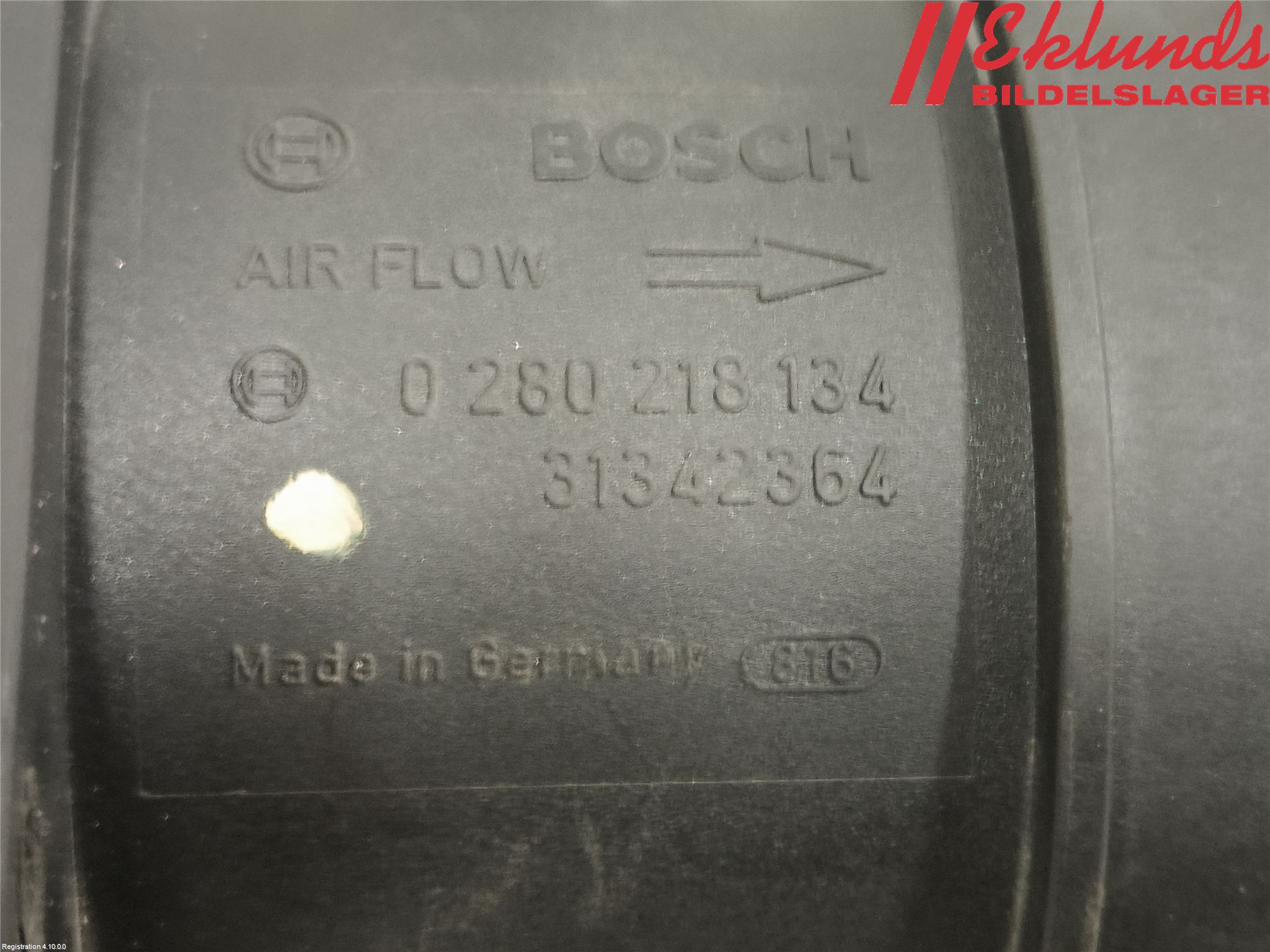 Ford FOCUS 08-11 Injluftmassamätare