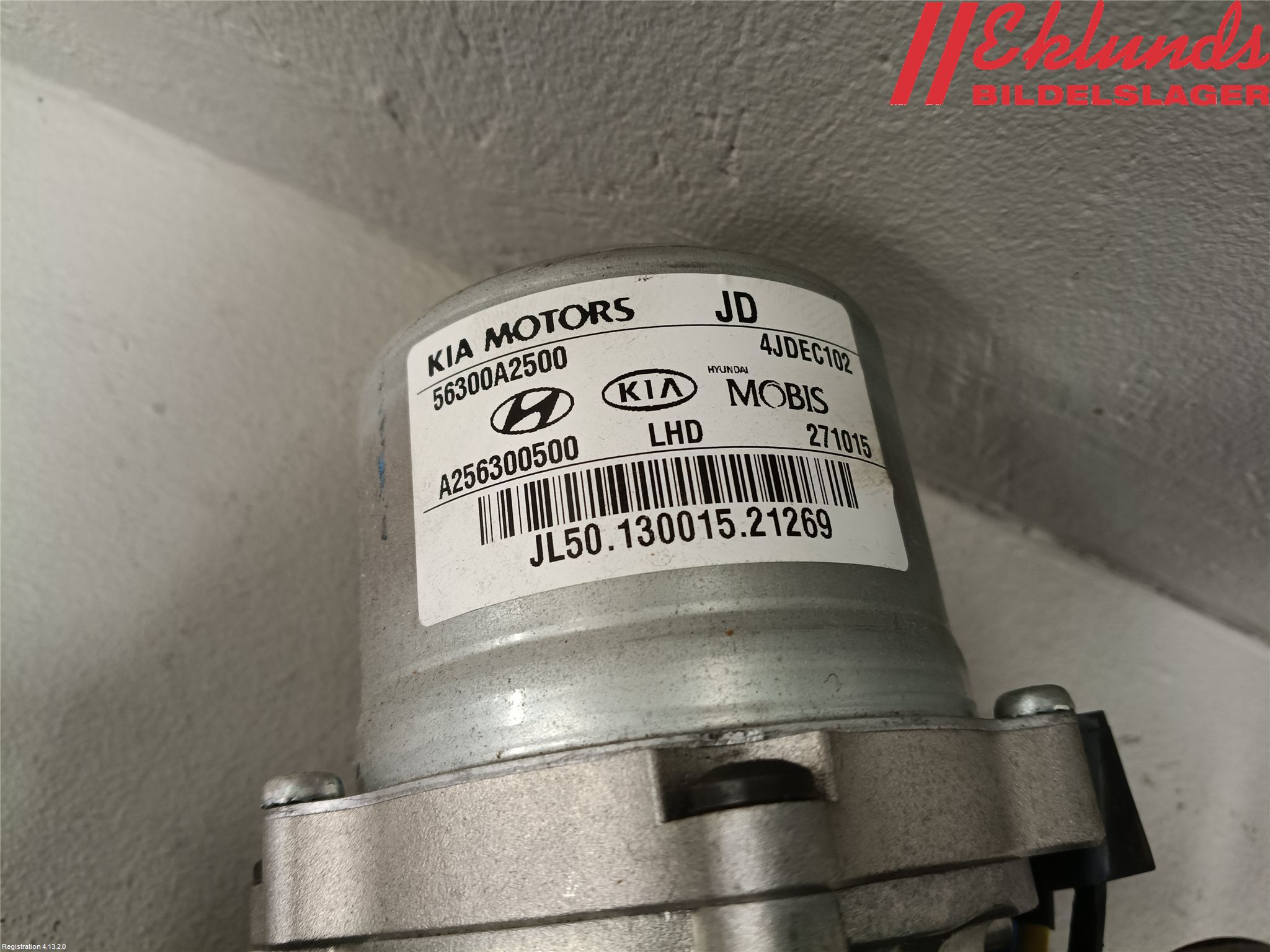 Kia CEED 12-18 Rattaxelagg Med Inb Servo