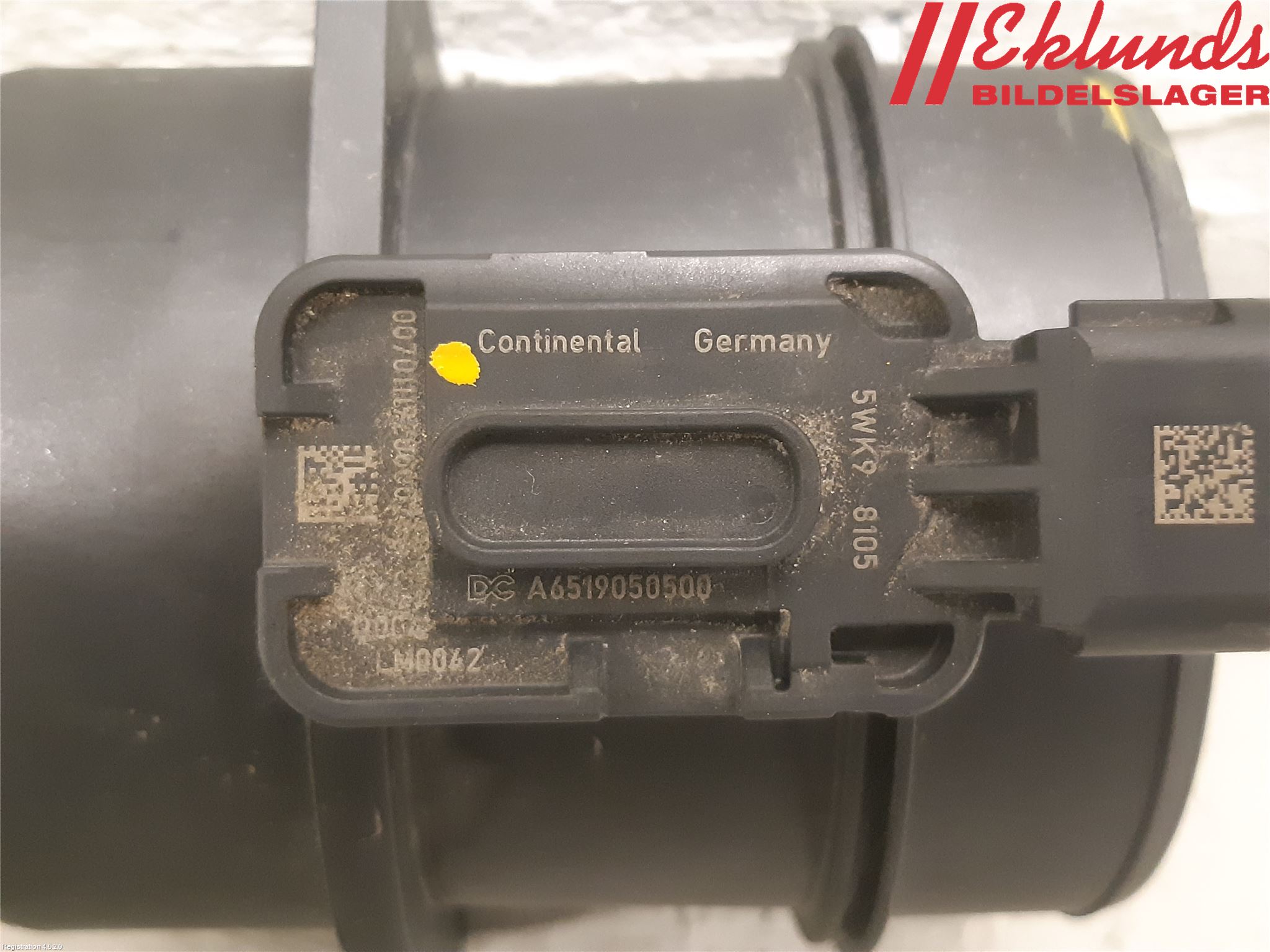 Mercedes-Benz MB VITO/V-KLASS (W640,W447,W448) 14- Injluftmassamätare