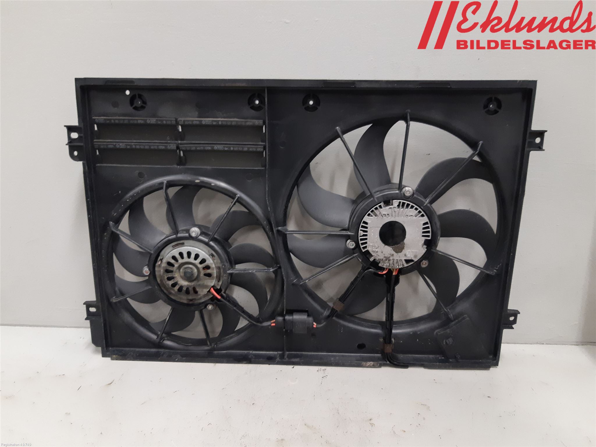 Volkswagen VW GOLF VI 09-13 Kylfläkt El