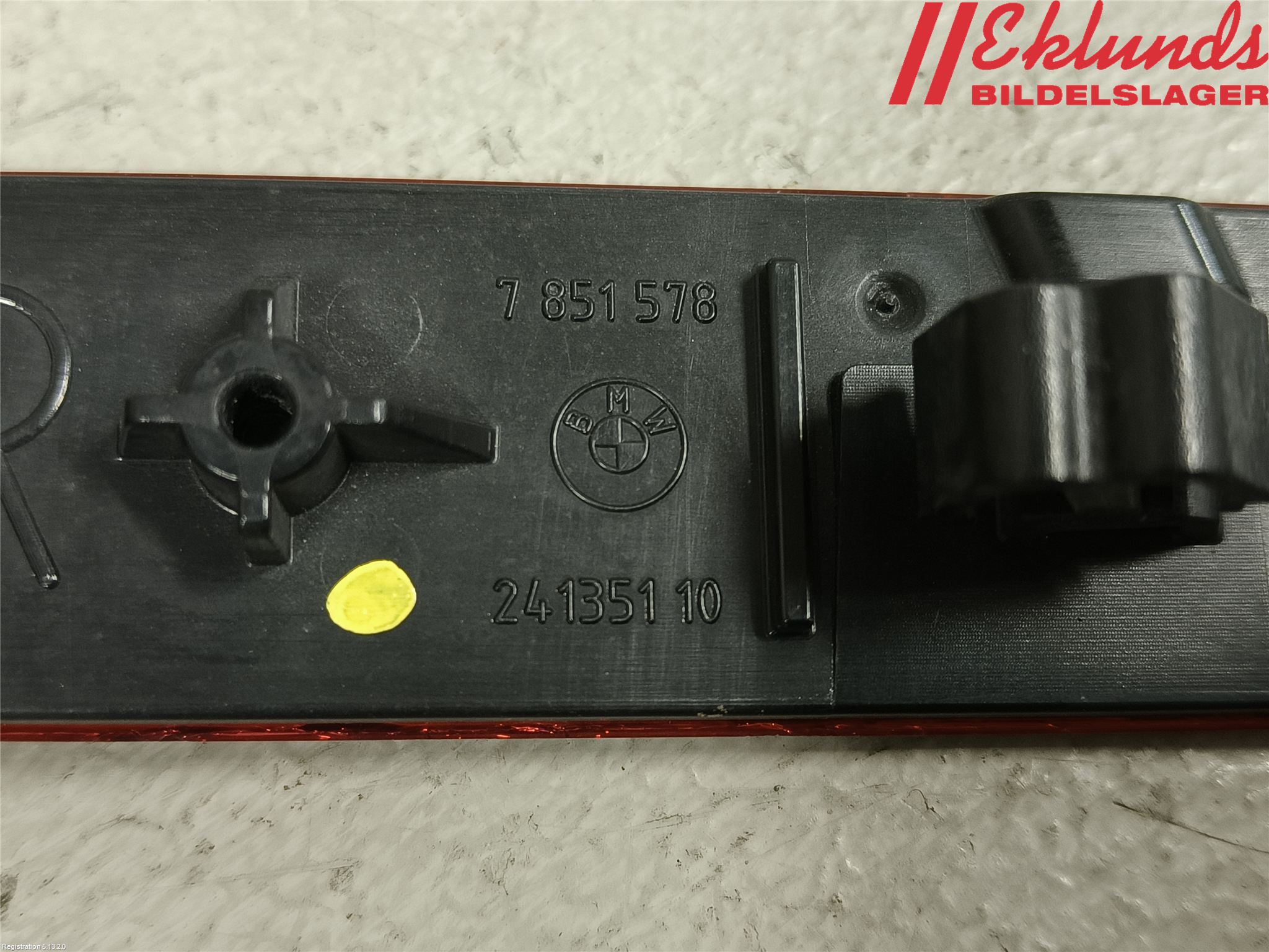BMW 5 G30/G31/F90 17-23 Dimljus/Reflex Bak