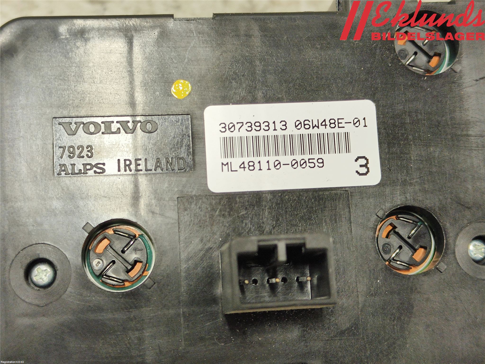 Volvo V70 05-08 Strömställare Ljus