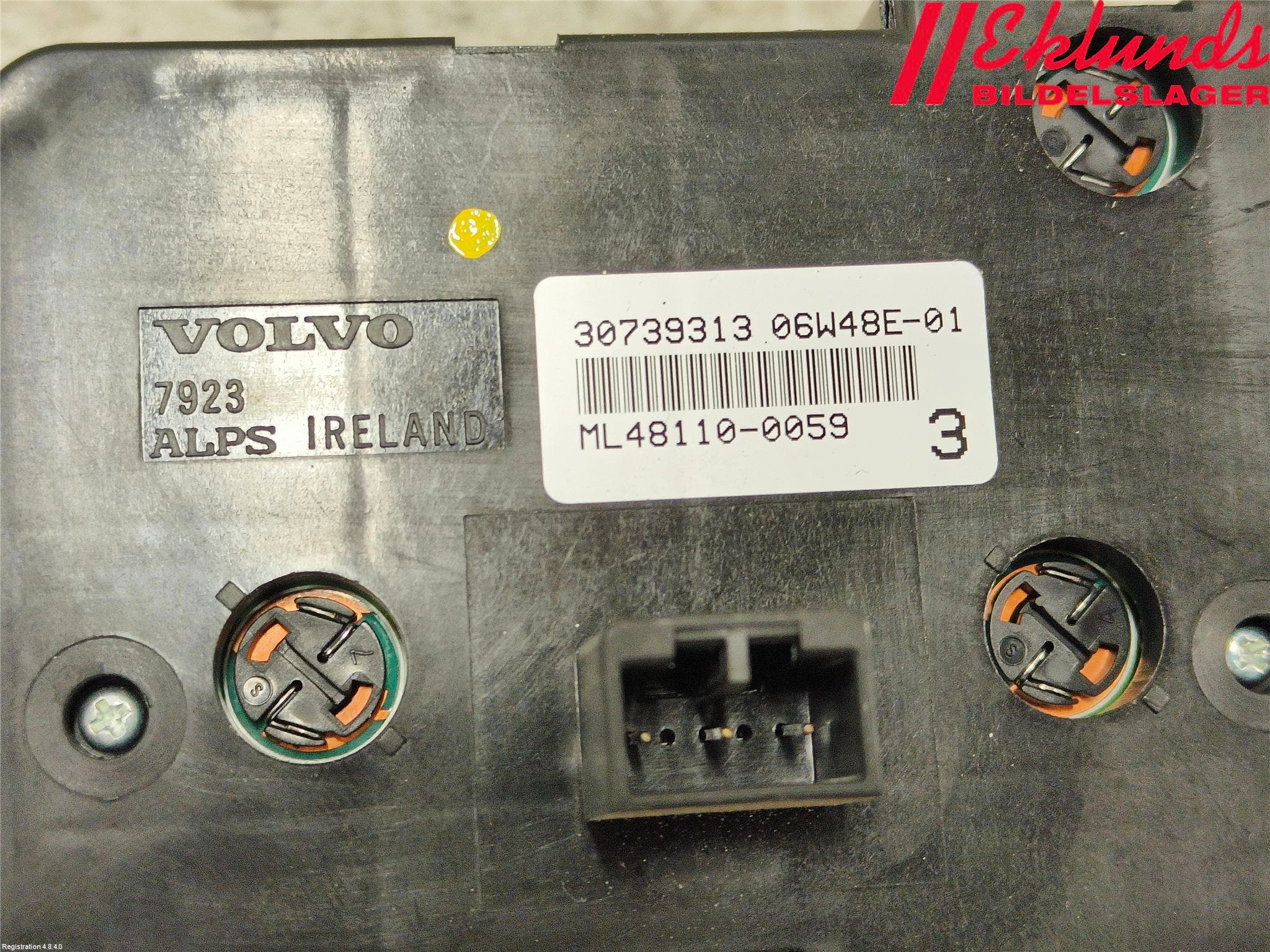 Volvo V70 05-08 Strömställare Ljus