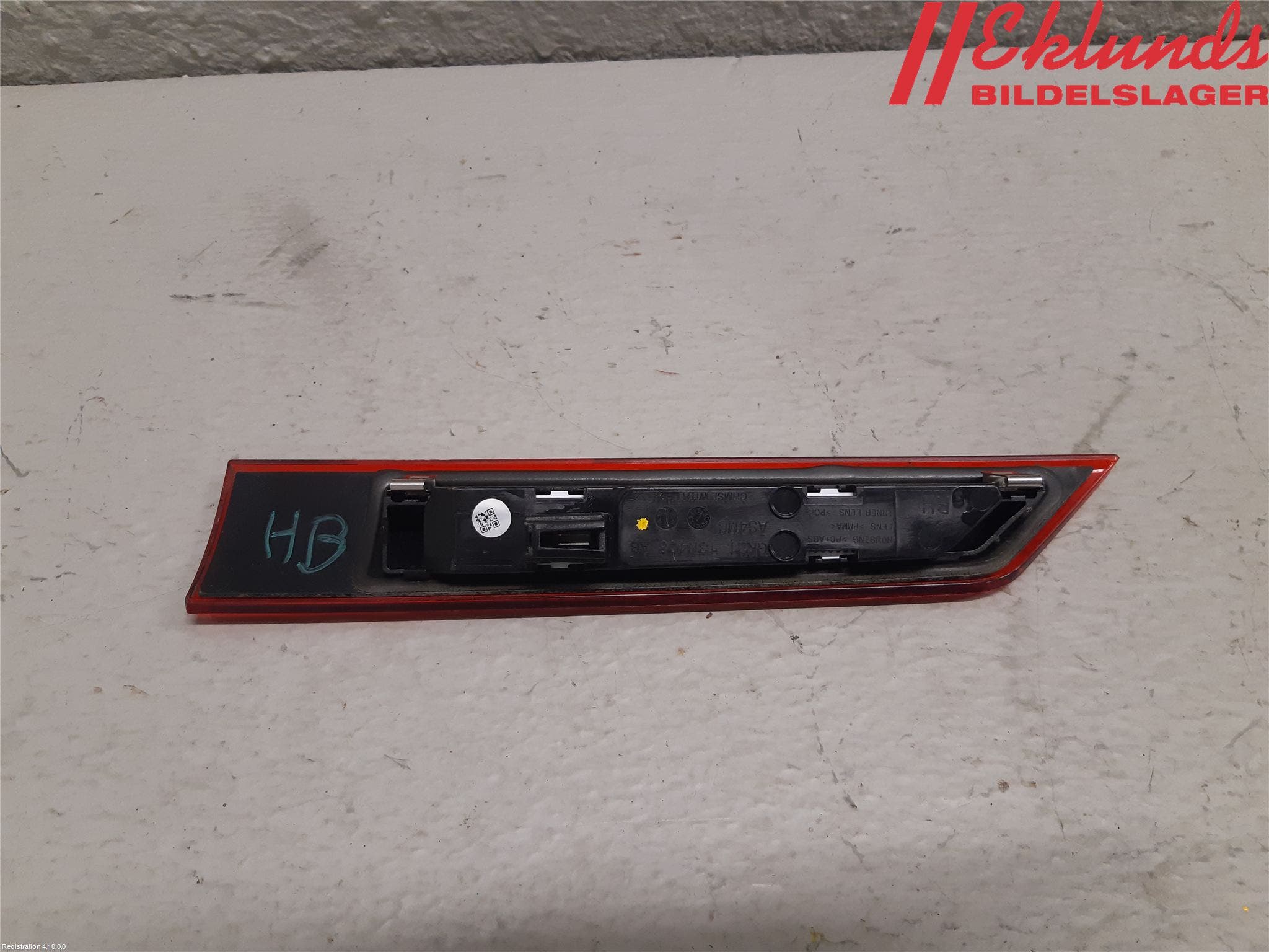 Ford TRANSIT SKÅP/BUSS 14-22 Bromsljus Bakruta