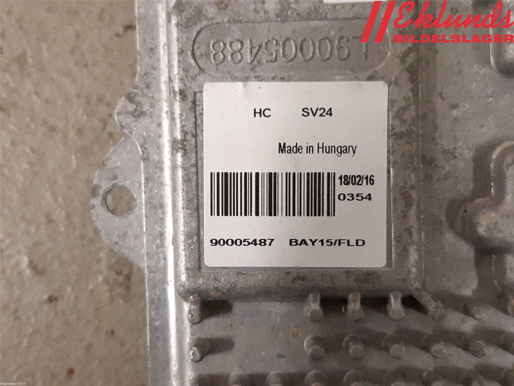 Ford MONDEO 15-22 Styrenhet Strålkastare