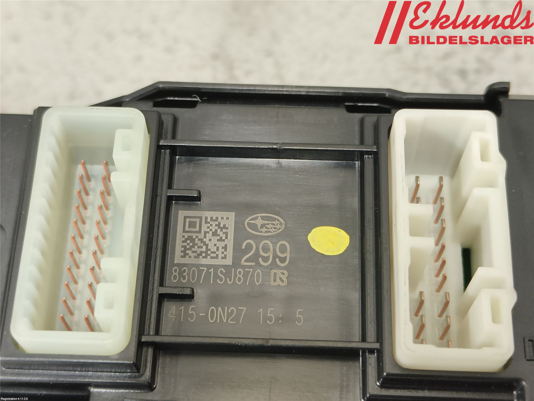 Subaru FORESTER SK 19- Strömställare Elhiss