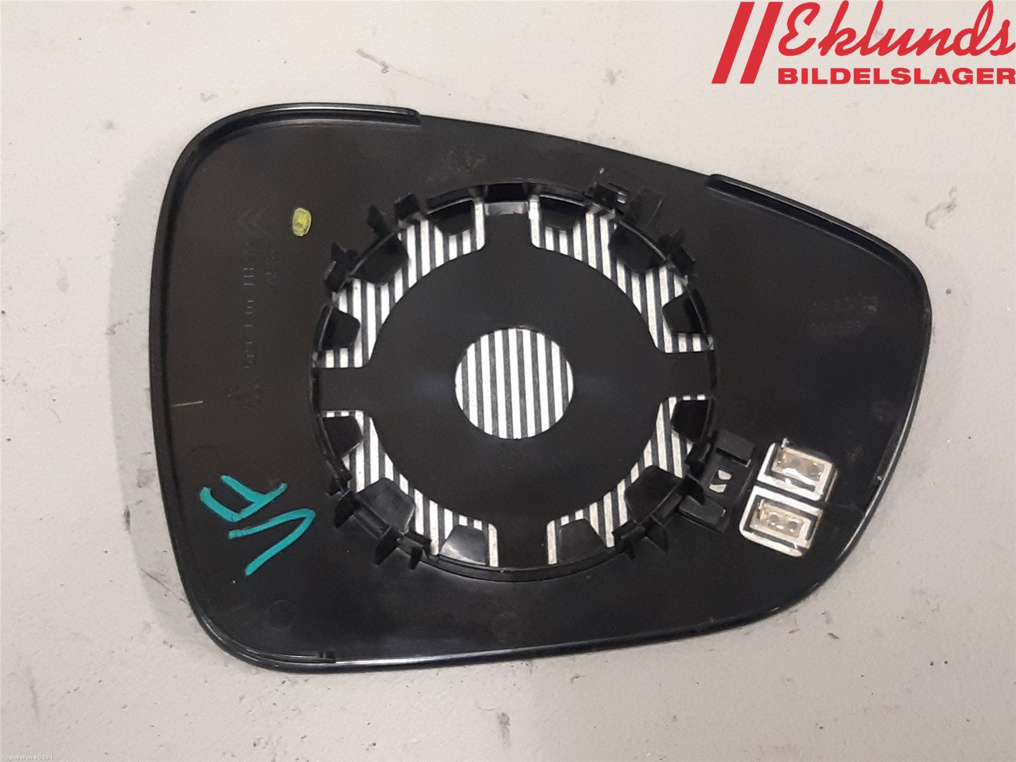 Citroen C4 GRAND PICASSO 14-18 Spegelglas Vä