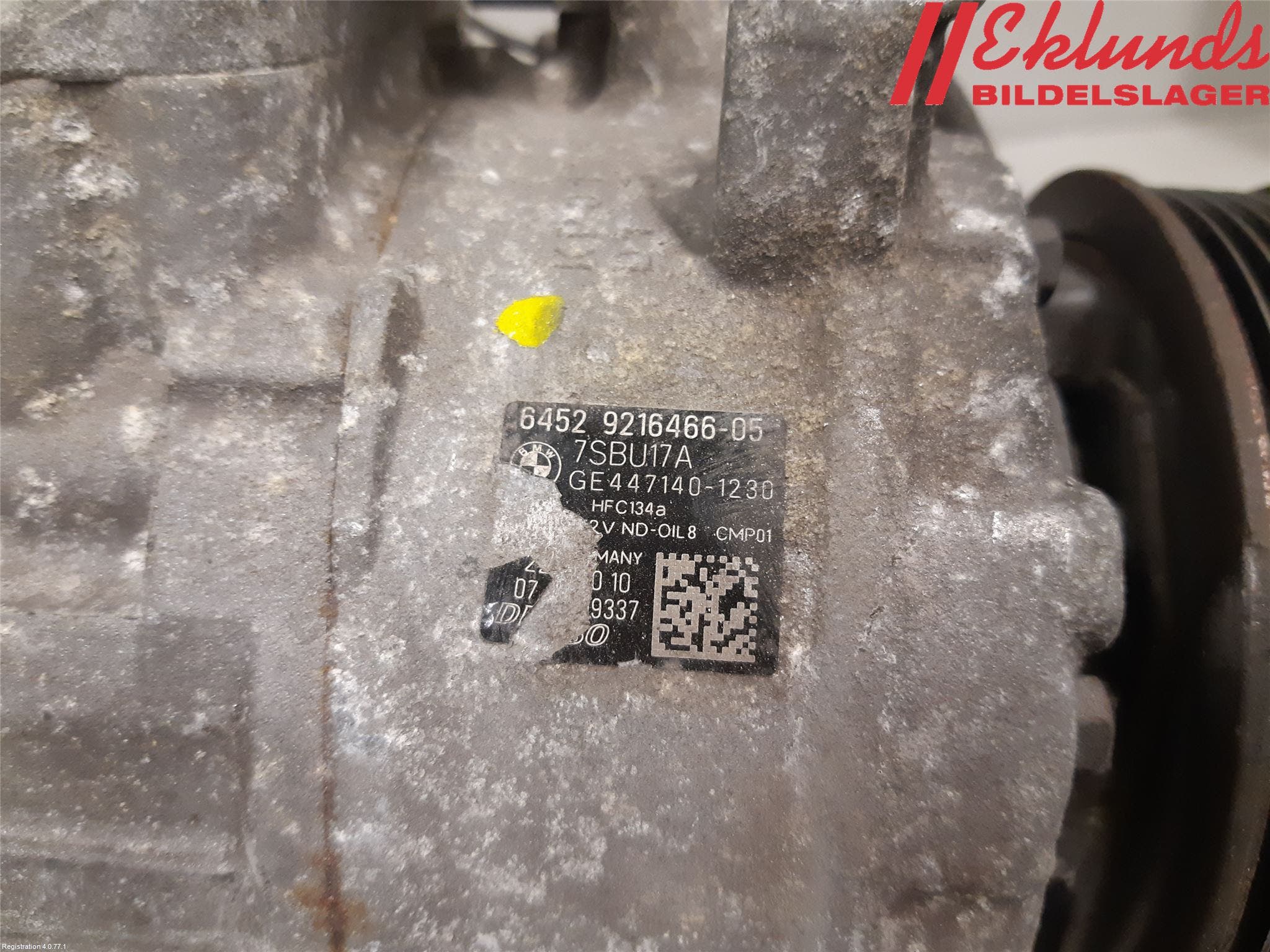 BMW 5 F10/F11/F18 09-17 Ac Kompressor