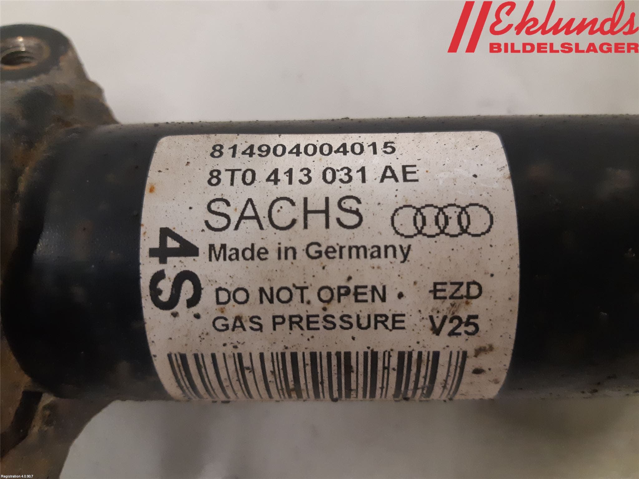 Audi A5 07-16 Fjäderben Fram Höger