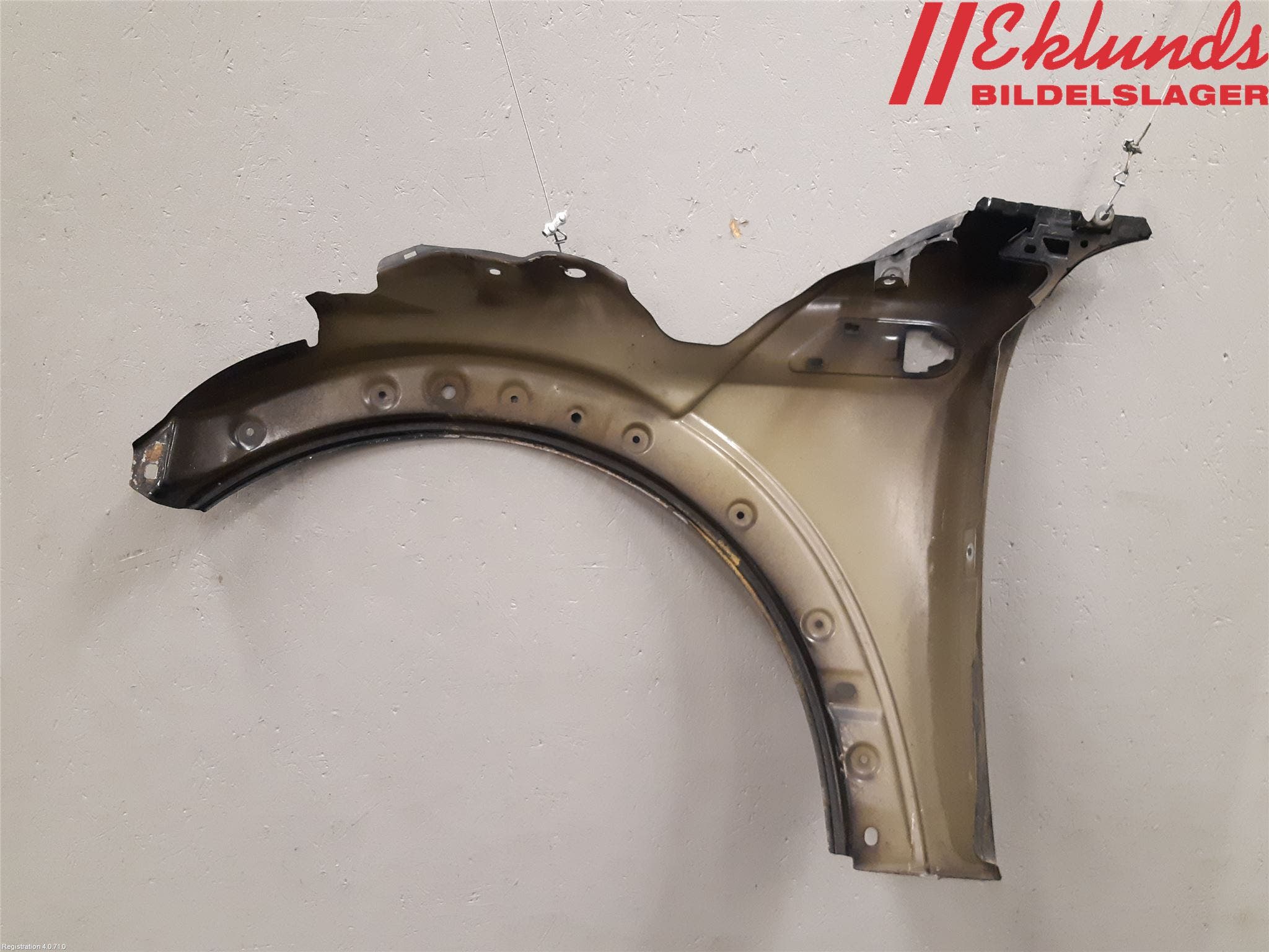 Mini COUPE R56 05-14 Skärm Fram Höger