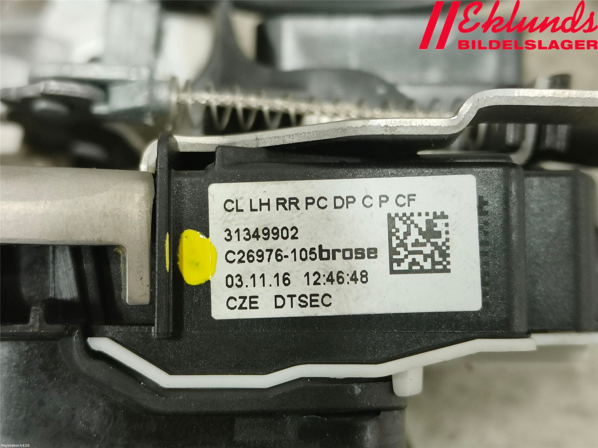 Volvo XC90/RECHARGE 16- Låskista-Dörrlås